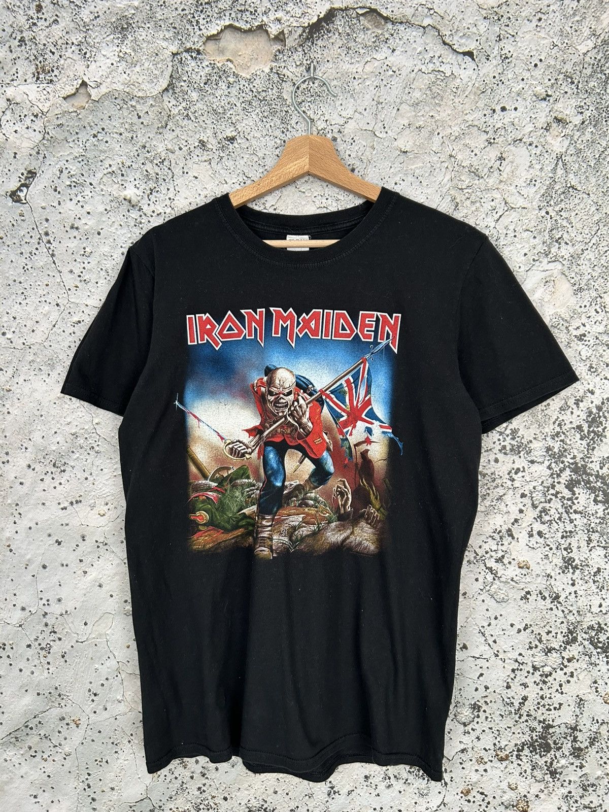 Iron Maiden Vintage Iron Maiden Rock Band Tee Graphic Metal Size US M / EU 48-50 / 2 - 1 Thumbnail
