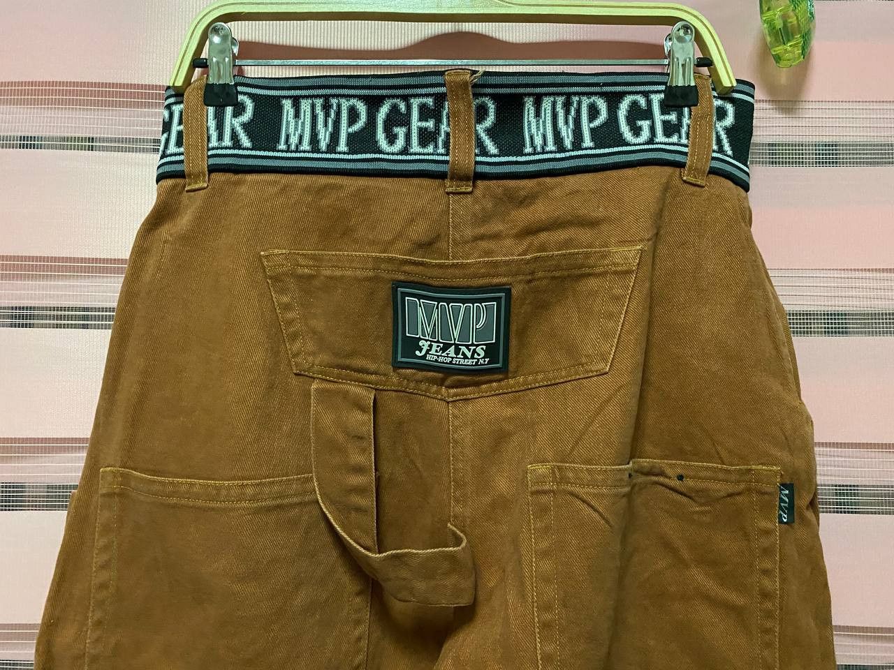 Japanese Brand MVP jeans hip hop street (baggy) Size US 33 - 9 Thumbnail