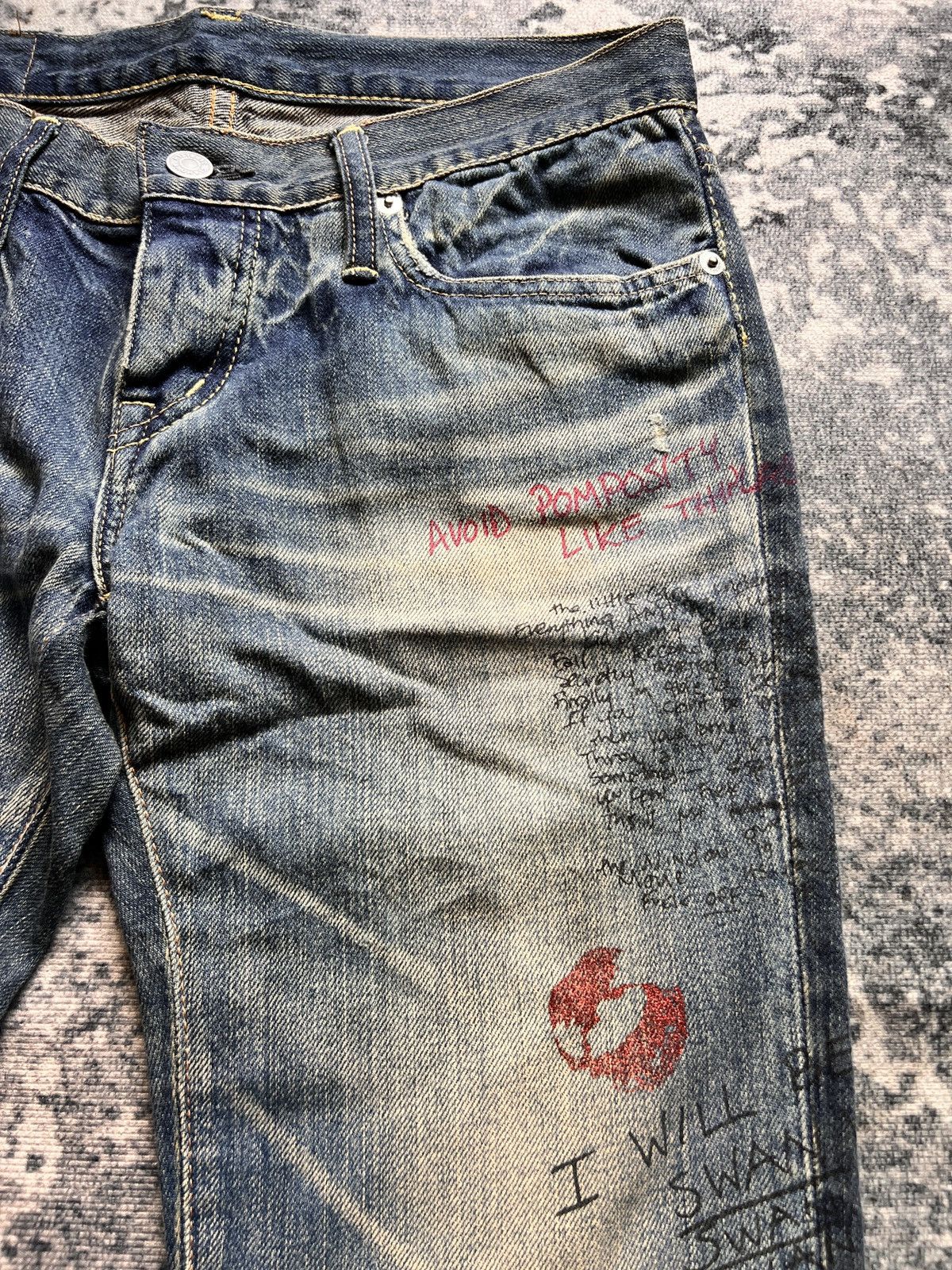 Hysteric Glamour Hysteric Glamour Courtney Love Denim Size US 31 - 6 Thumbnail