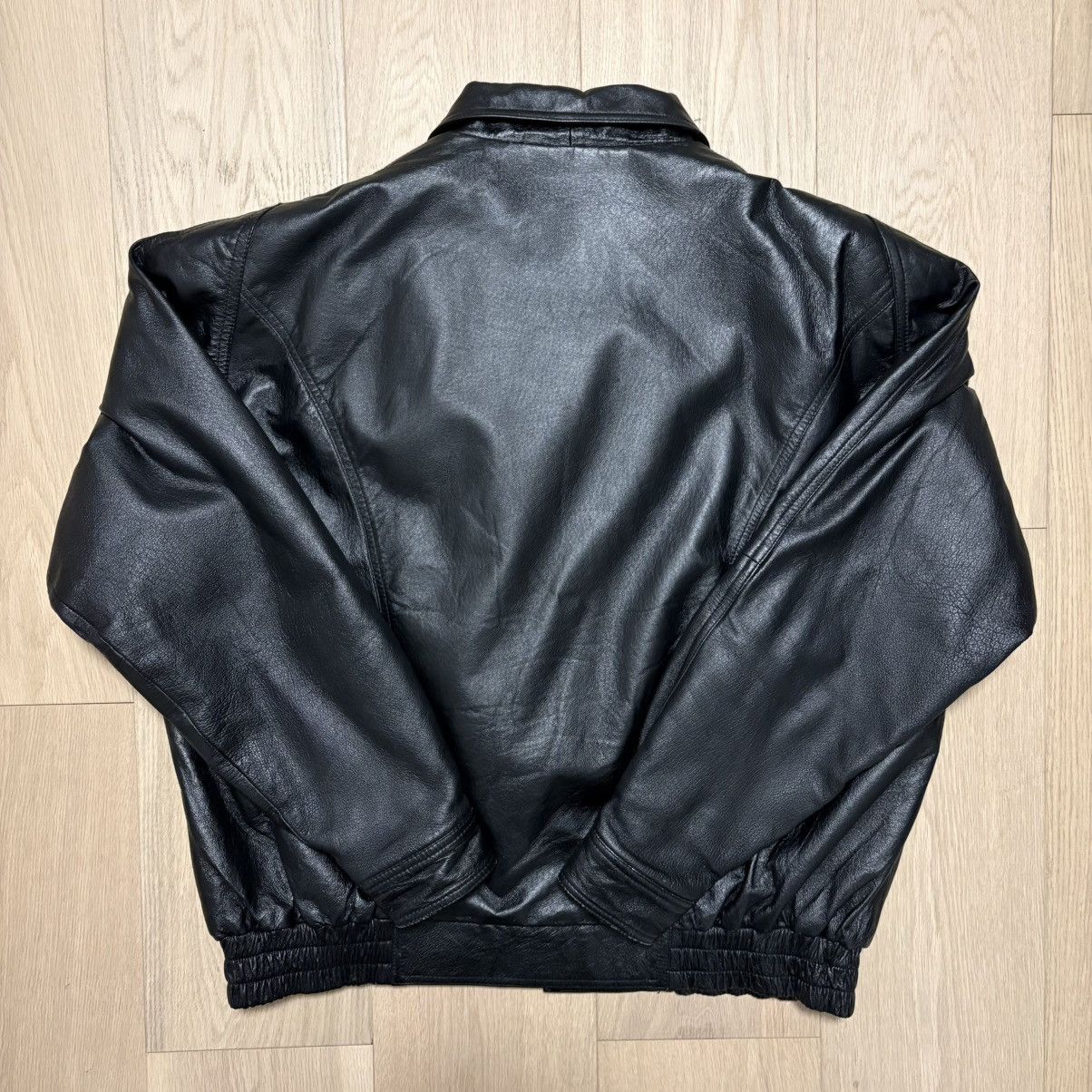 Vintage Vintage leather jacket with Size US XL / EU 56 / 4 - 5 Thumbnail