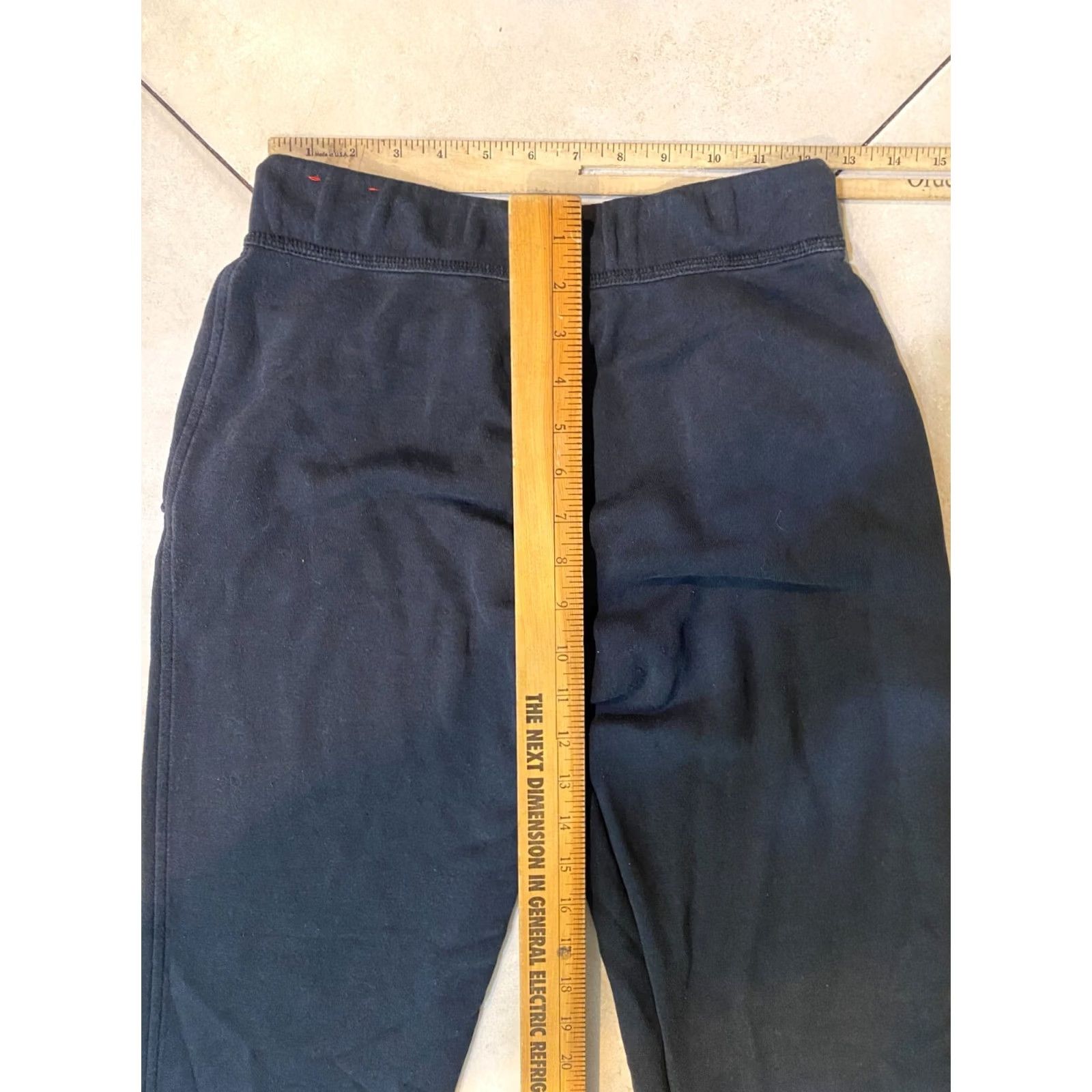 Nike Nike Womens Fleece Jogger Pants Black XS Modern 843007-010 Regular Tapered Inseam 27in Jogger Casual Activewear Pants Womens Black XS Nike Size 26" / US 2 / IT 38 - 6 Thumbnail