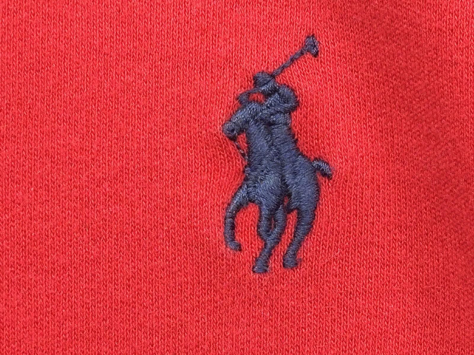 Polo Ralph Lauren Polo Ralph Lauren 1/4 Button 100% Cotton Polo Shirt Red XL Size US XL / EU 56 / 4 - 4 Thumbnail