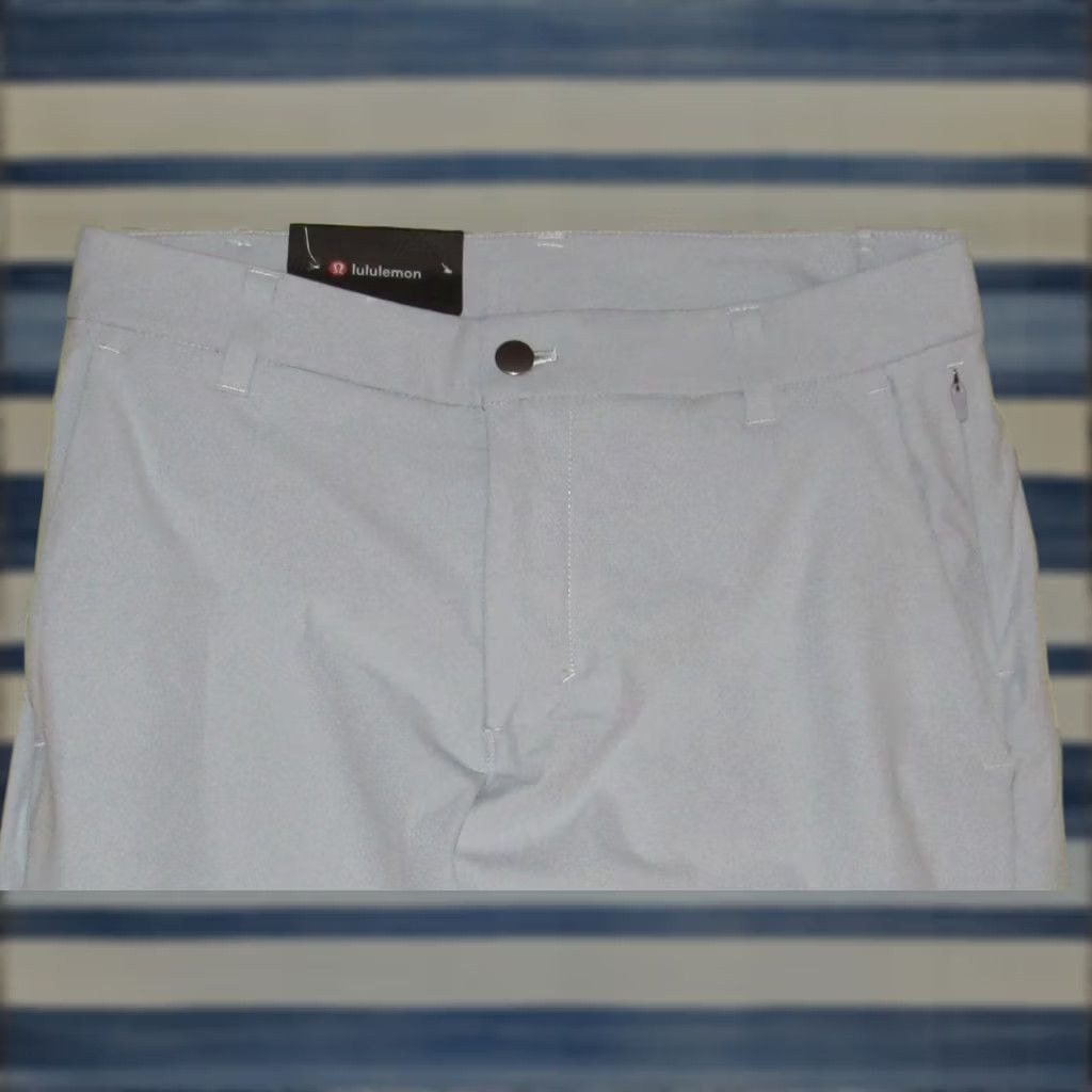 Lululemon LULULEMON Grey Commission Classic Fit Pants 30 x 30 NWT Mens Regular Inseam 30 Color Gray Chino 30x30 Size US 30 / EU 46 - 1 Thumbnail