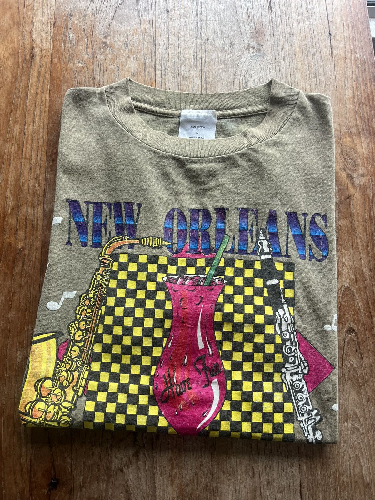 Vintage Vintage NEW ORLEANS Have Fun French Quarter 90’s Tshirt Size US L / EU 52-54 / 3 - 1 Thumbnail
