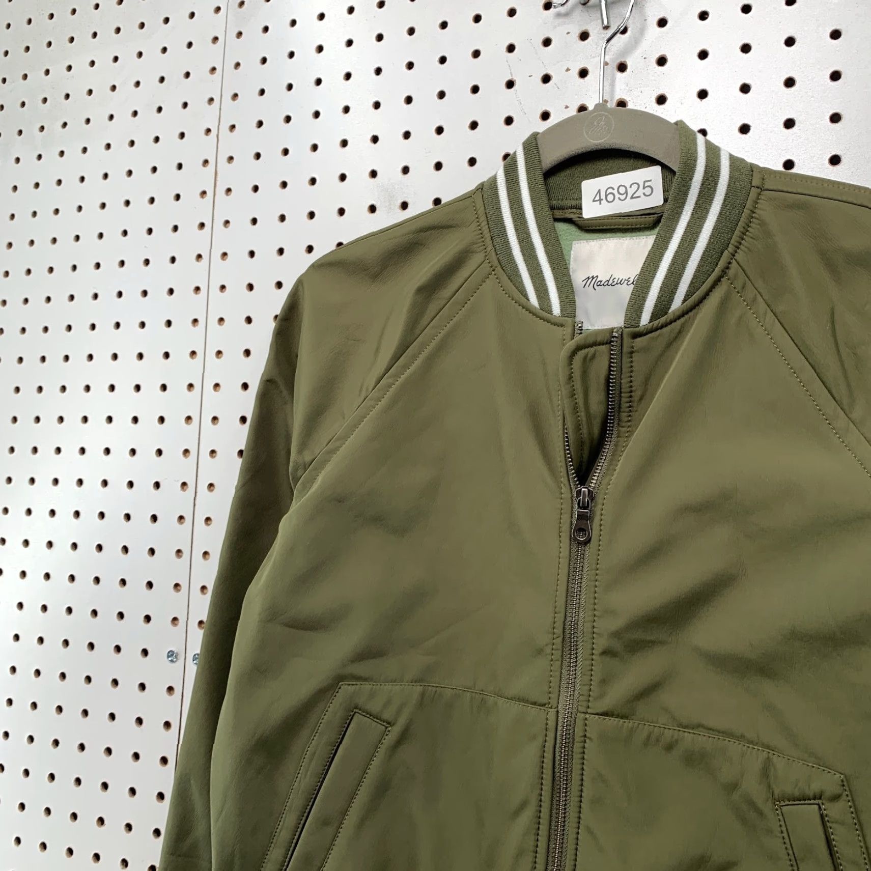 Madewell **Madewell Bomber Jacket Green Women's Small Lined Long Sleeve** User: Madewell Bomber Jacket Green Women's Small Lined Long Sleeve Size S / US 4 / IT 40 - 7 Thumbnail