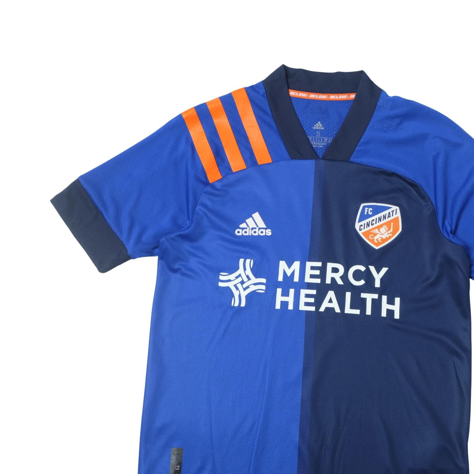Adidas 2019/20 FC Cincinnati Home Shirt MLS Kubo (S/M) Size US S / EU 44-46 / 1 - 3 Thumbnail