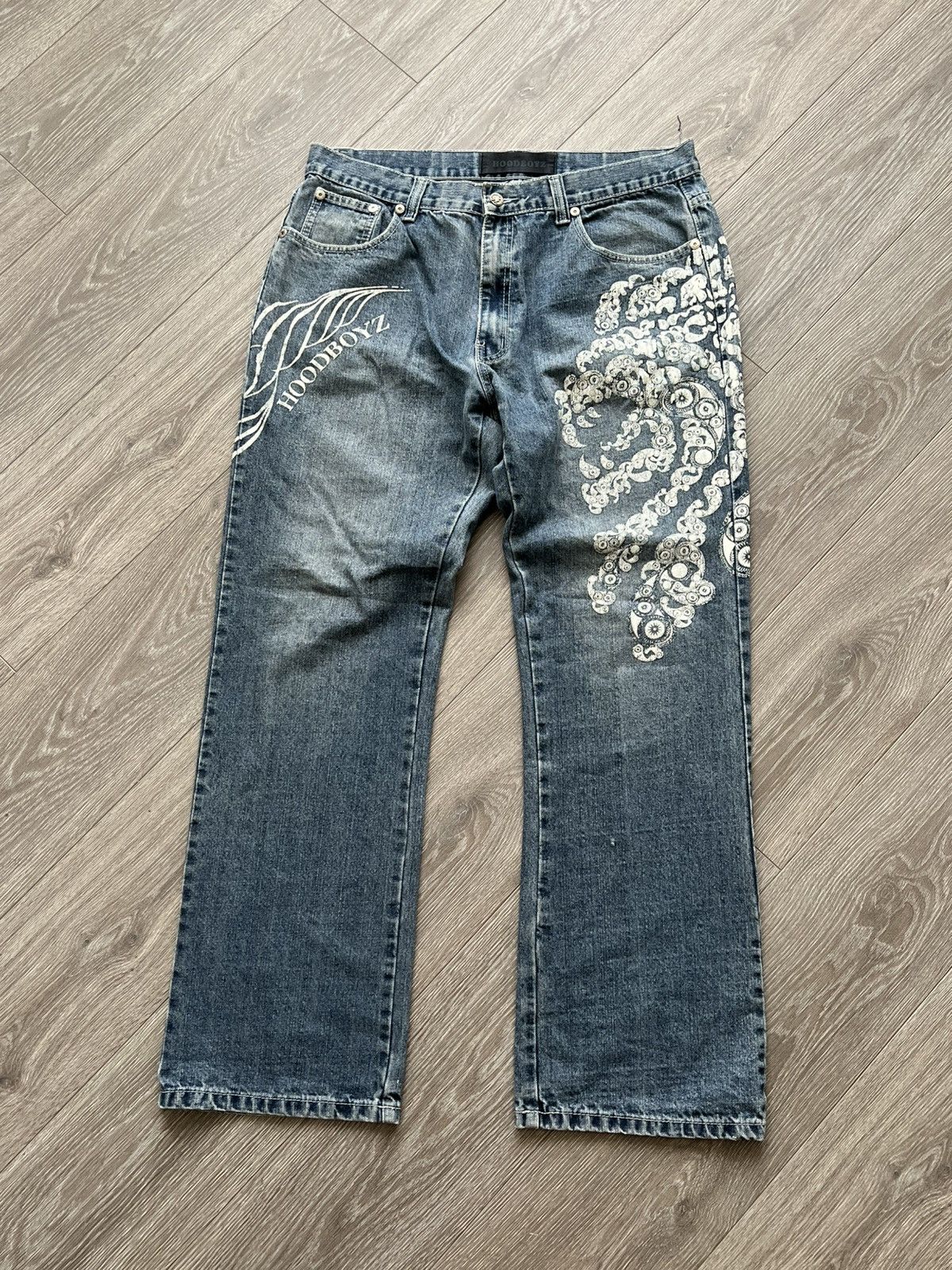 Vintage Vintage HoodBoyz Rap Jeans Size US 38 / EU 54 - 8 Thumbnail