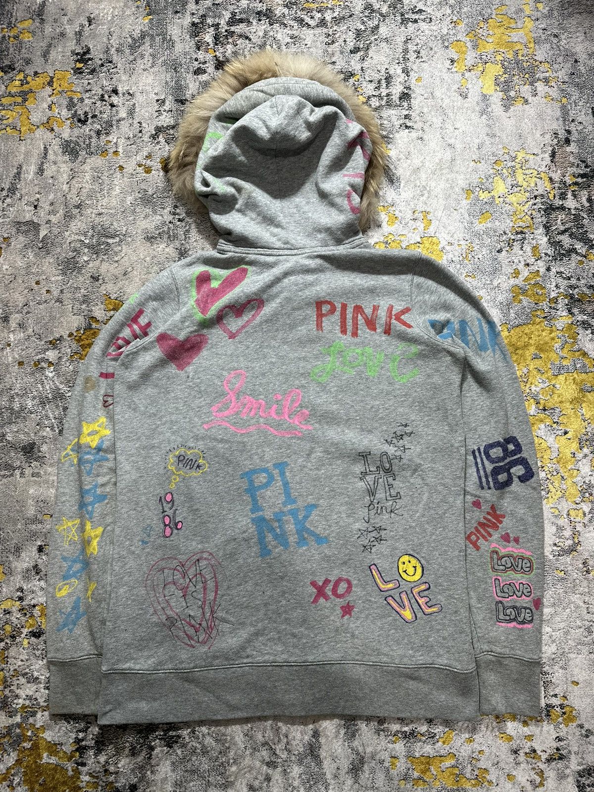 Japanese Brand VERY NICE DESIGN FUR ZIP HOODIE IFSIXWASNINE LGB STYLE Size US L / EU 52-54 / 3 - 2 Thumbnail