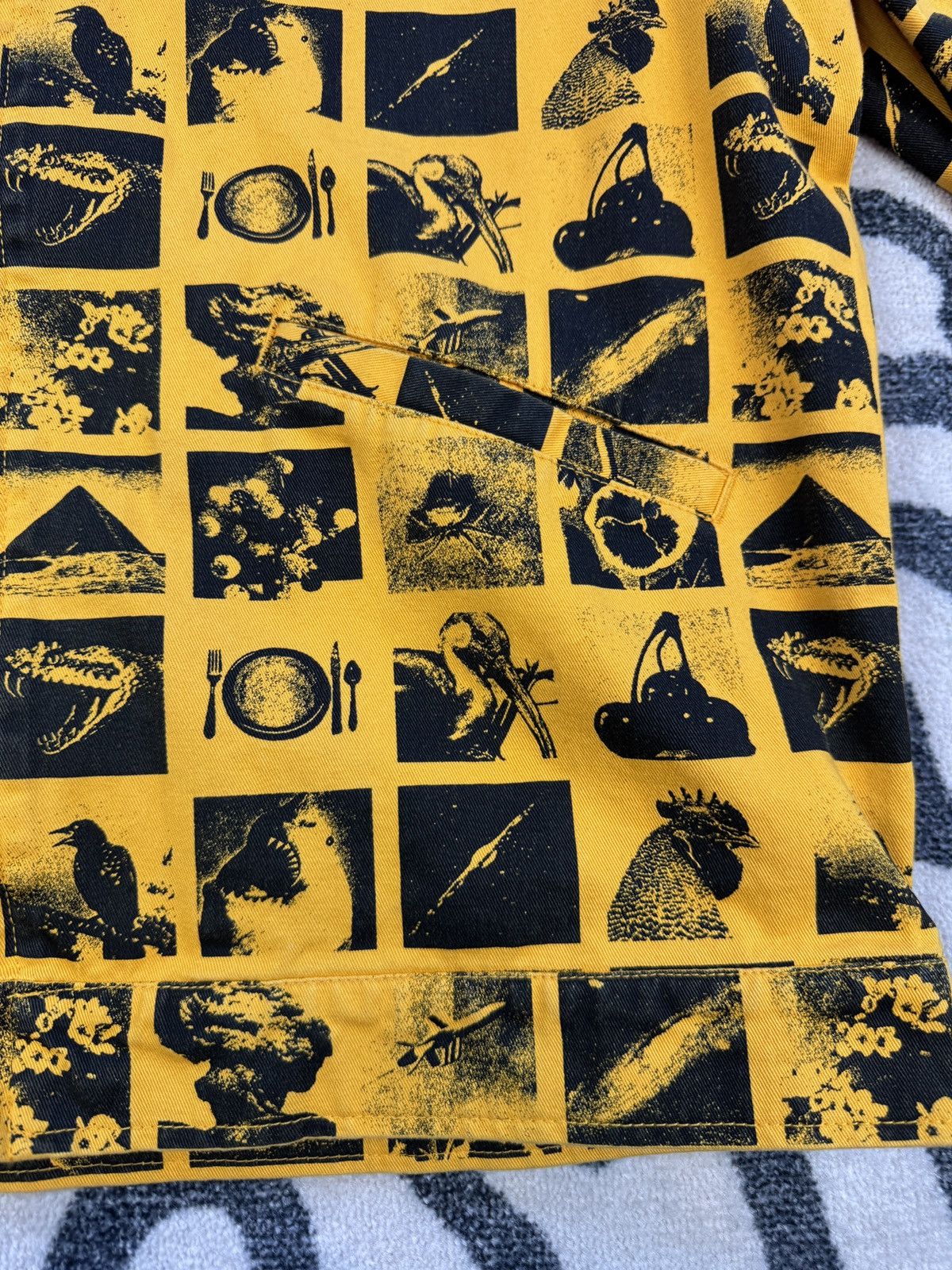Obey Obey Chaos Jacket Yellow Size Large Size US L / EU 52-54 / 3 - 5 Thumbnail
