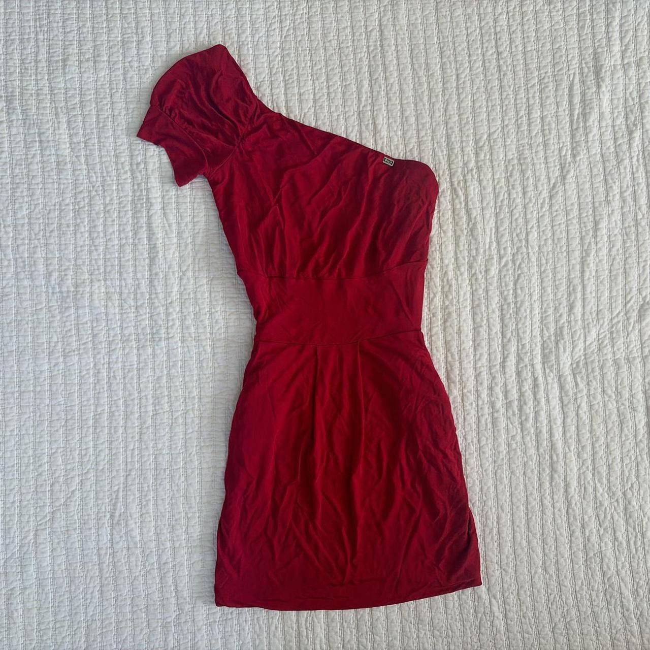 Miss Sixty Vintage Miss Sixty Red Babydoll Dress Size XS / US 0-2 / IT 36-38 - 2 Thumbnail