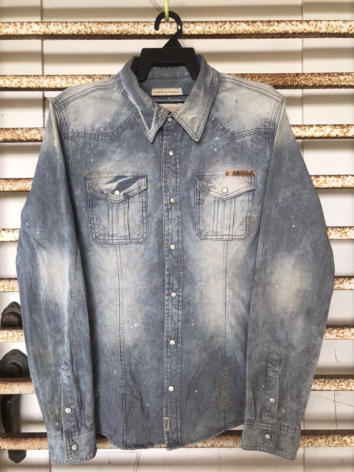 Vintage BUCKAROO Jeans Multi Stitches Western Shirt Size US S / EU 44-46 / 1 - 1 Thumbnail