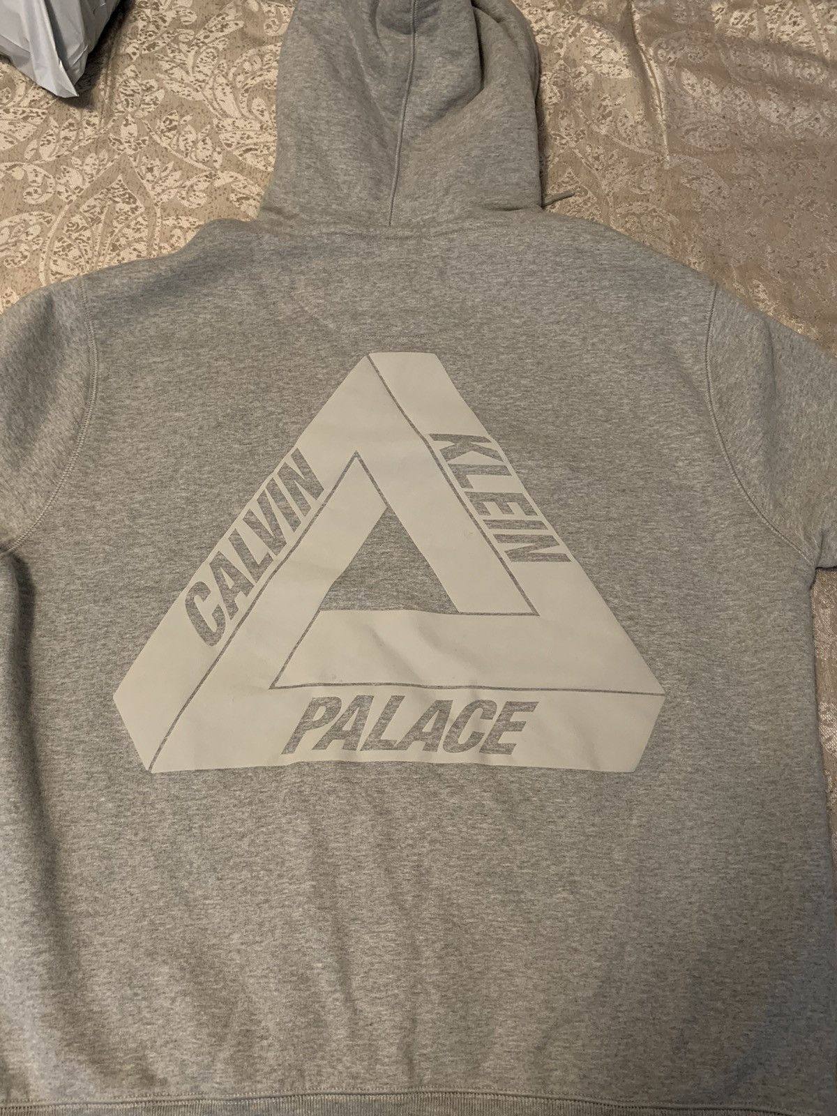 Calvin Klein × Palace Calvin Klein Palace TriFerg Grey Hoodie sz L Size US L / EU 52-54 / 3 - 3 Thumbnail