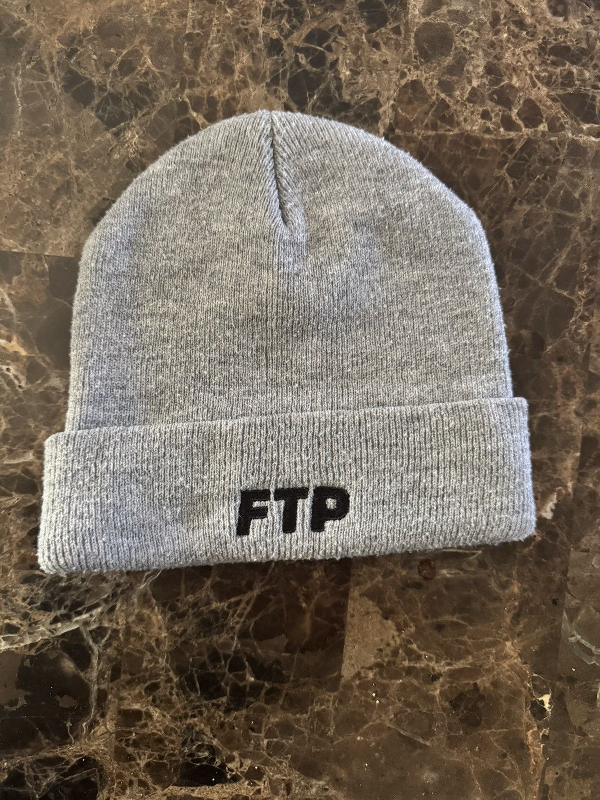 Fuck The Population Ftp grey logo beanie 2015 Size ONE SIZE - 1 Preview
