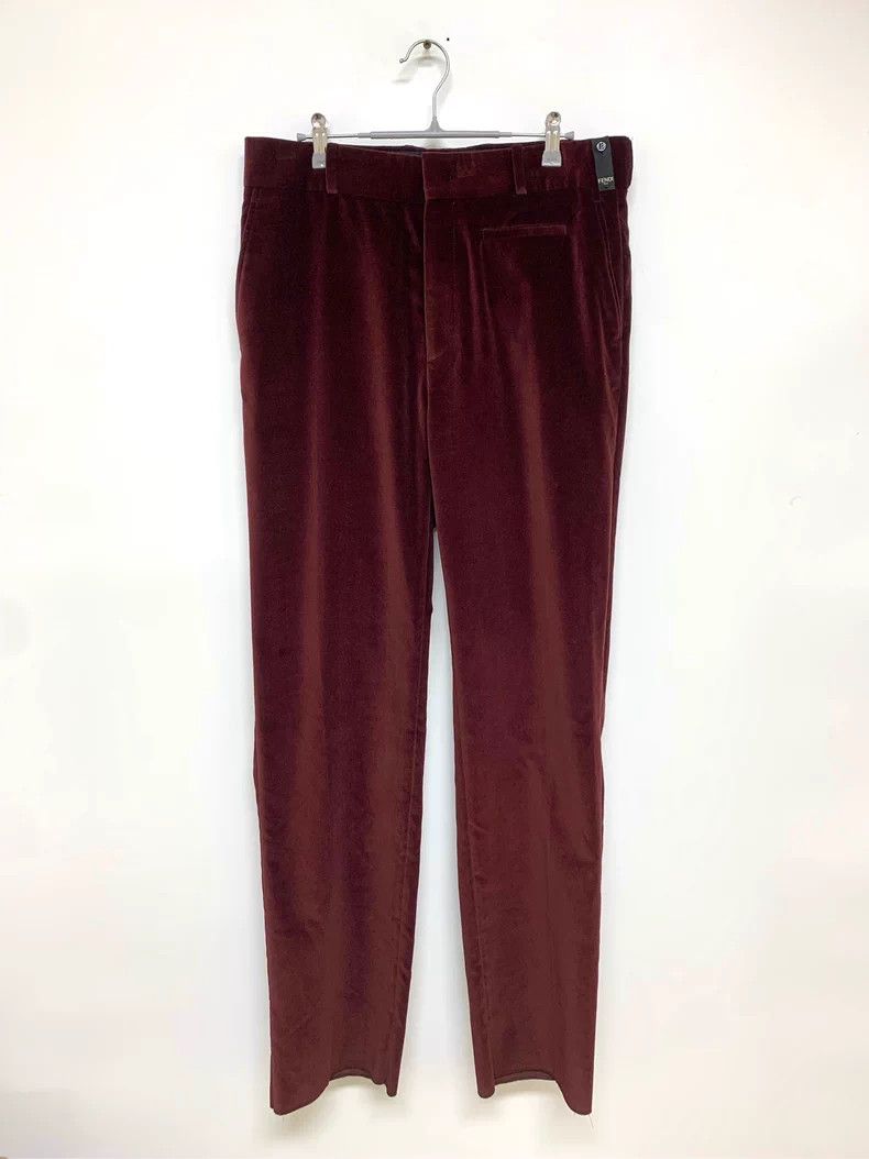Fendi Fendi Corduroy Casual Pants - dmc Size US 32 / EU 48 - 1 Thumbnail
