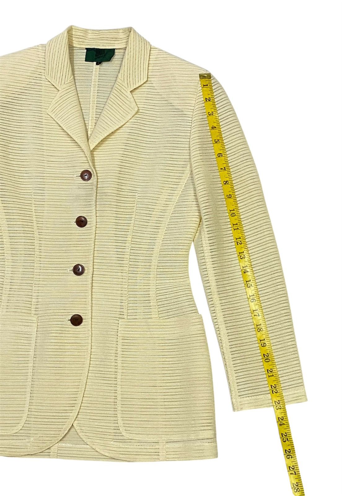 Jean Paul Gaultier Jean Paul Gaultier Archetypal Nylon ( Mesh ) Blazer/Jacket Size S / US 4 / IT 40 - 18 Thumbnail