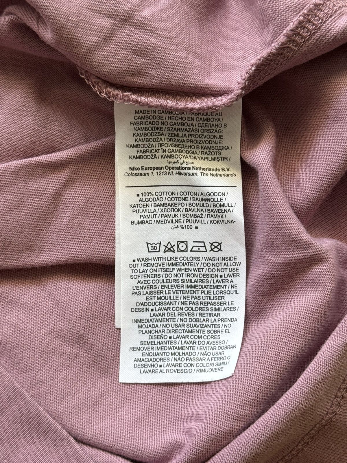 Nike Nike swoosh logo cropped t-shirt Size L / US 10 / IT 46 - 4 Thumbnail