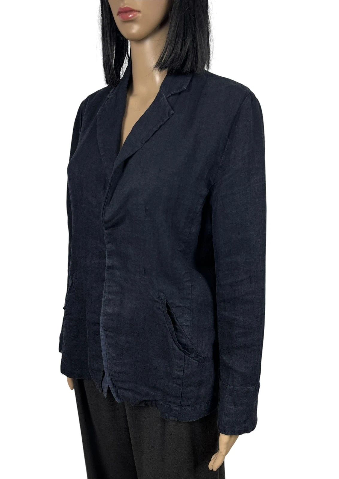 Pas de Calais Pas de Calais Linen Blazer size L Size L / US 10 / IT 46 - 4 Thumbnail