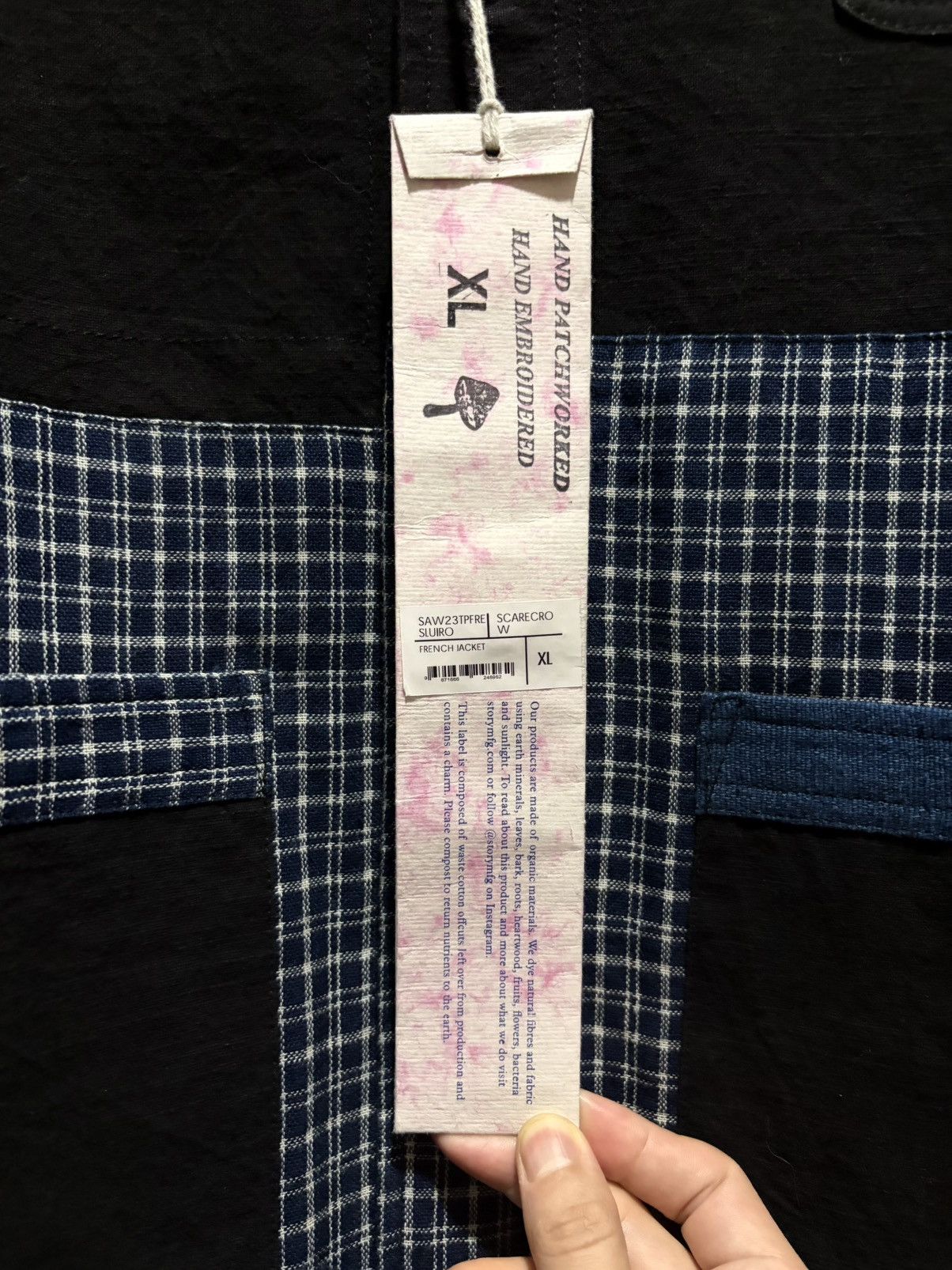 Story Mfg. Story Mfg. Scarecrow Patchwork French Jacket Size US XL / EU 56 / 4 - 4 Thumbnail
