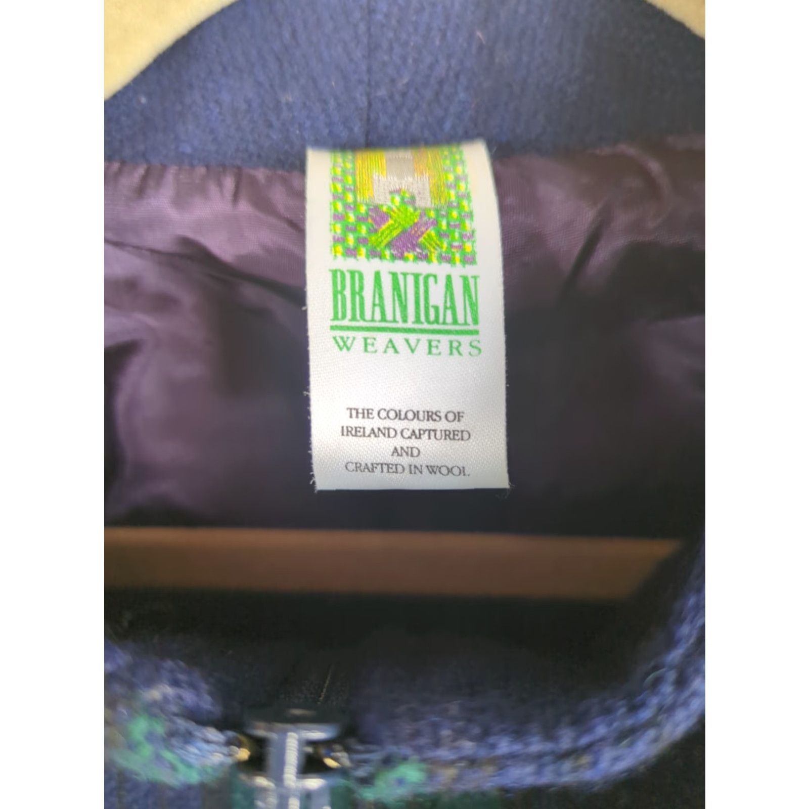 Vintage VINTAGE Branigan Weavers Jacket Coat Plaid Wool Outdoor Light Coat S Women XS Size S / US 4 / IT 40 - 3 Thumbnail