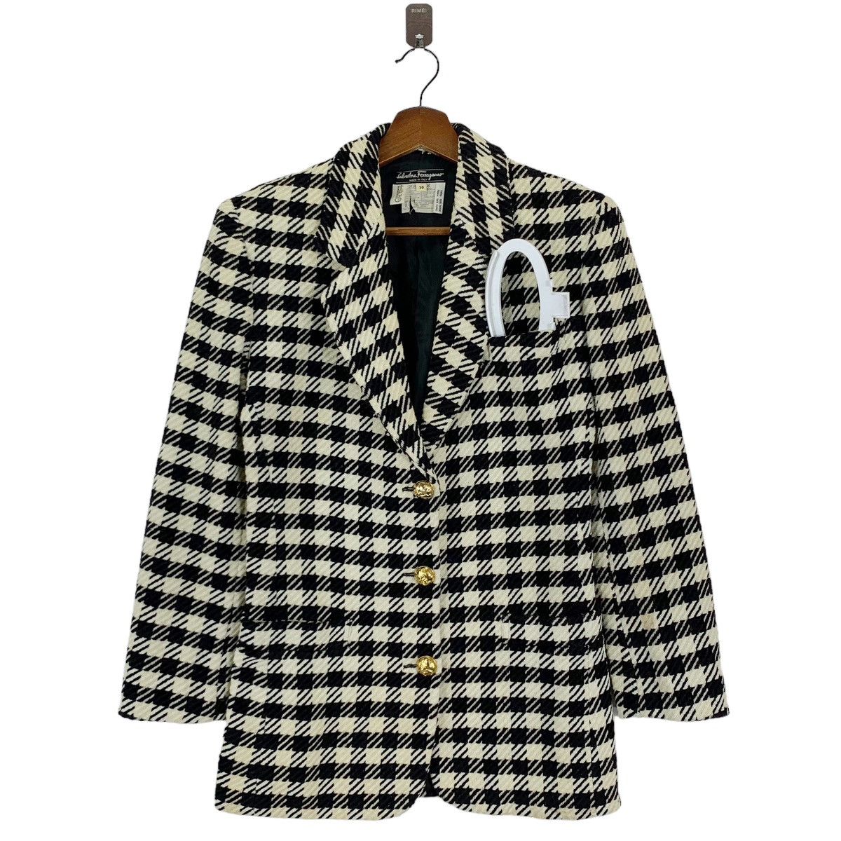 Salvatore Ferragamo 🔥🔥VINTAGE SALVATORE FERRAGAMO COAT Size XS / US 0-2 / IT 36-38 - 1 Thumbnail