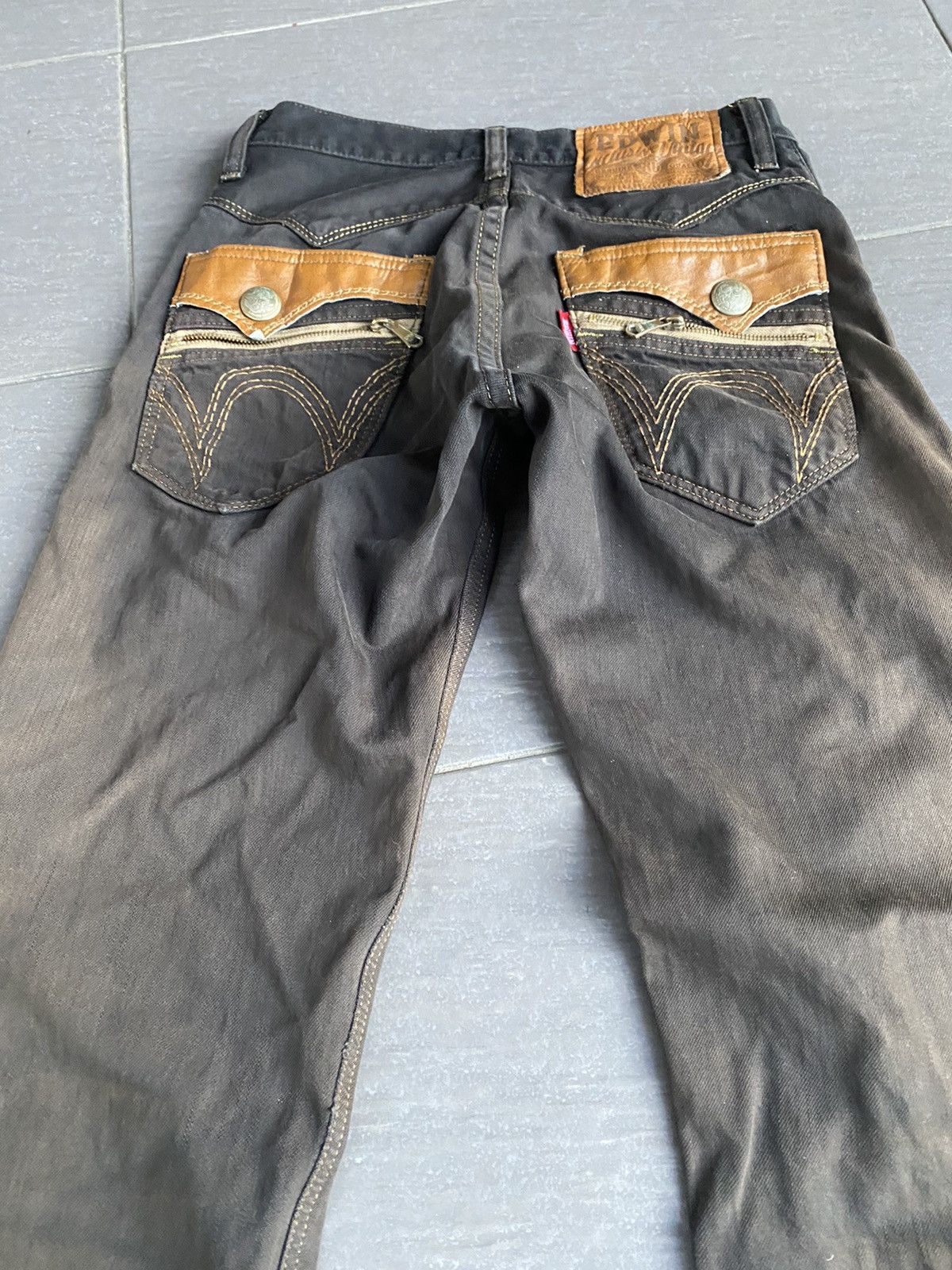 Edwin × Hysteric Glamour Edwin distressed faded black Size US 30 / EU 46 - 2 Thumbnail