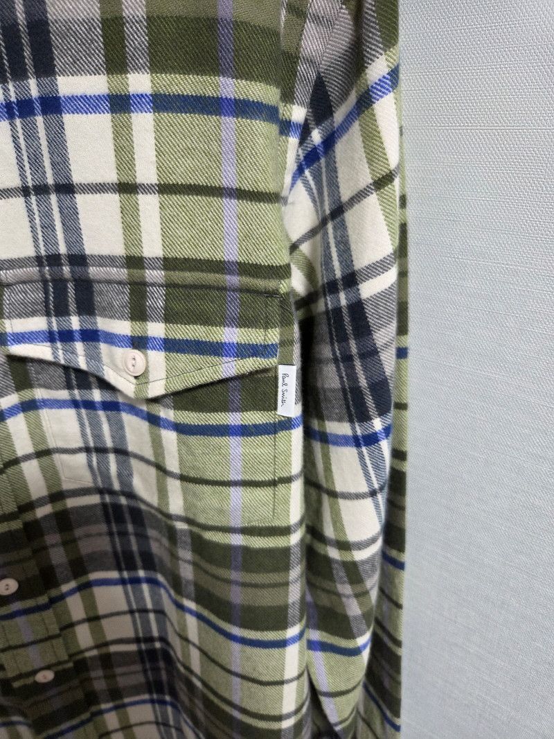 Paul Smith **PAUL SMITH Flannel Check Overshirt Size US S / EU 44-46 / 1 - 5 Thumbnail