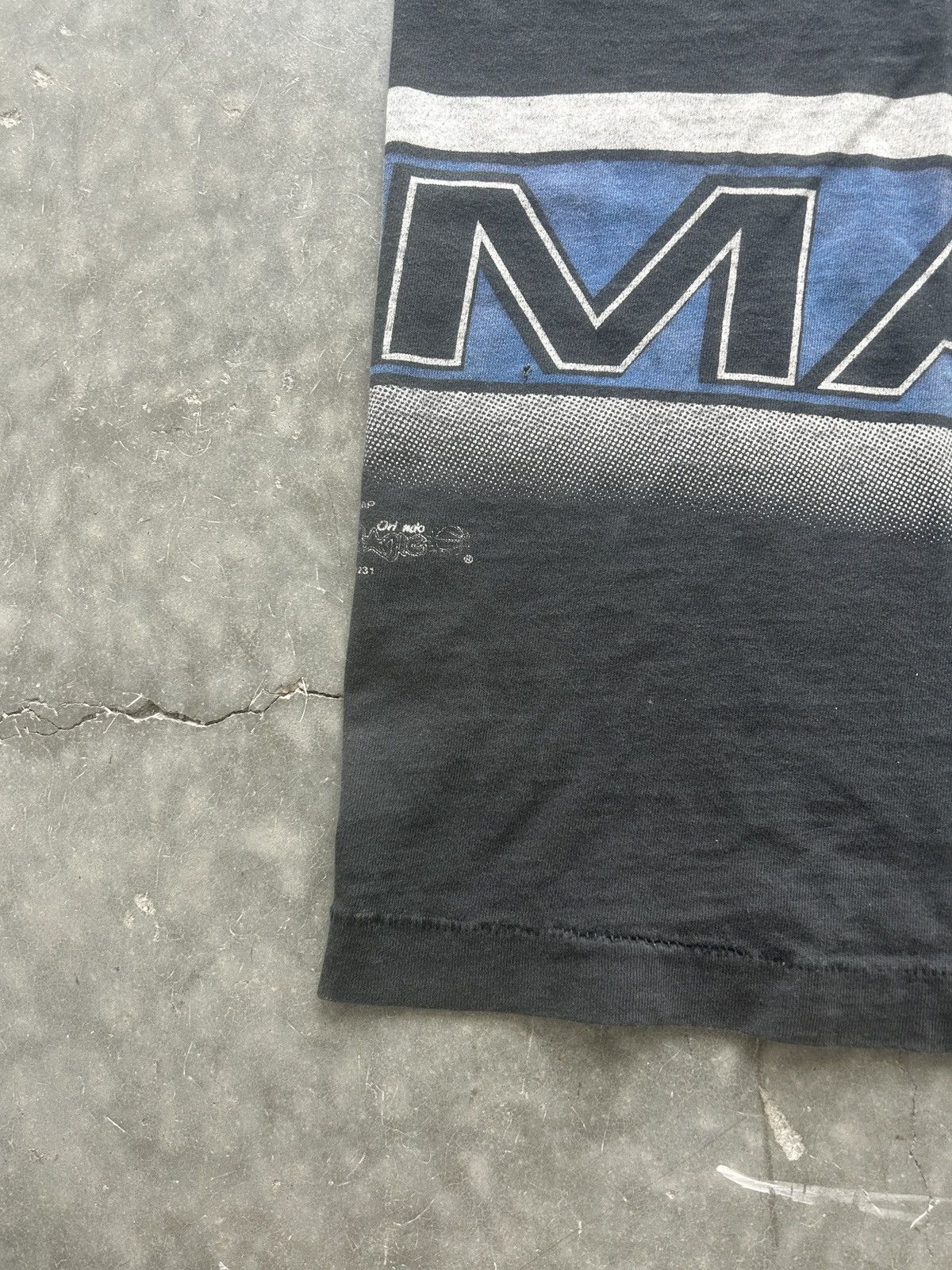 NBA × Salem Sportswear × Vintage Vintage 90s Orlando Magic AOP Graphic Tee Size US XL / EU 56 / 4 - 3 Thumbnail