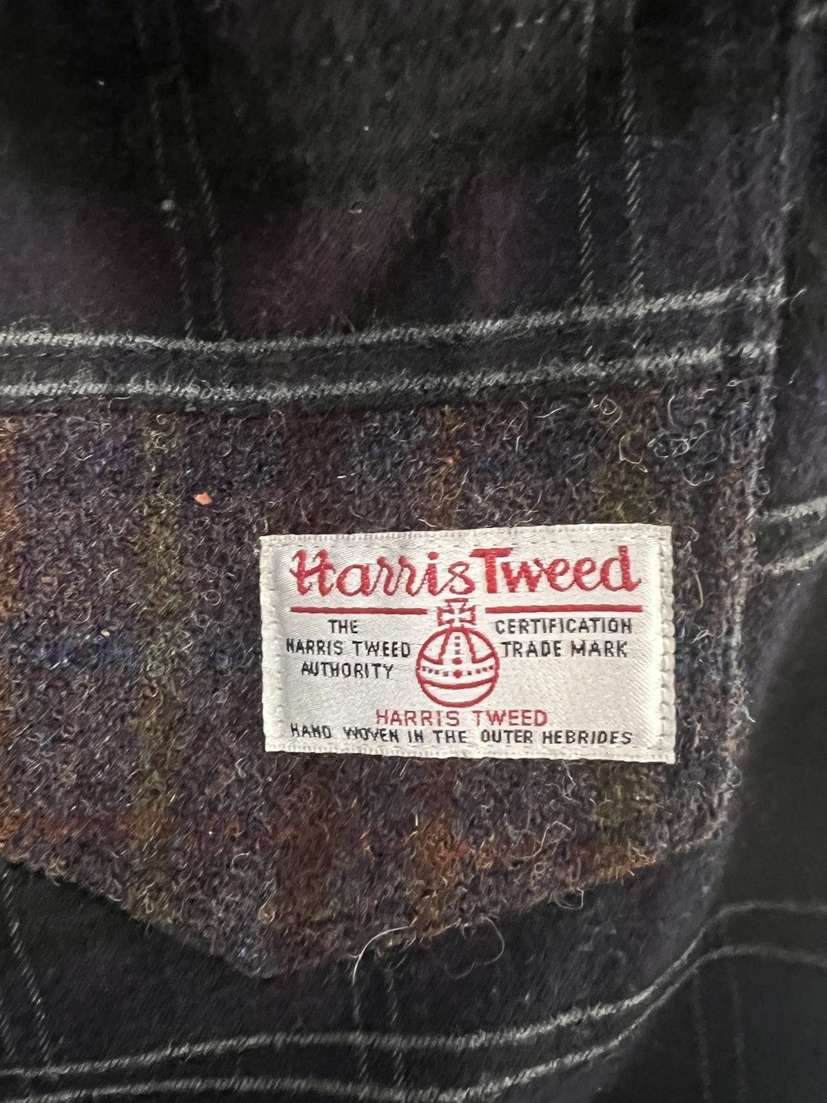 Harris Tweed 🔥Harris Tweed Plaid Pant Size US 37 - 10 Thumbnail