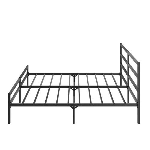 Designer × Homemade Metal Platform Bed frame with Headboard, Sturdy Metal Frame, Size US L / EU 52-54 / 3 - 6 Thumbnail