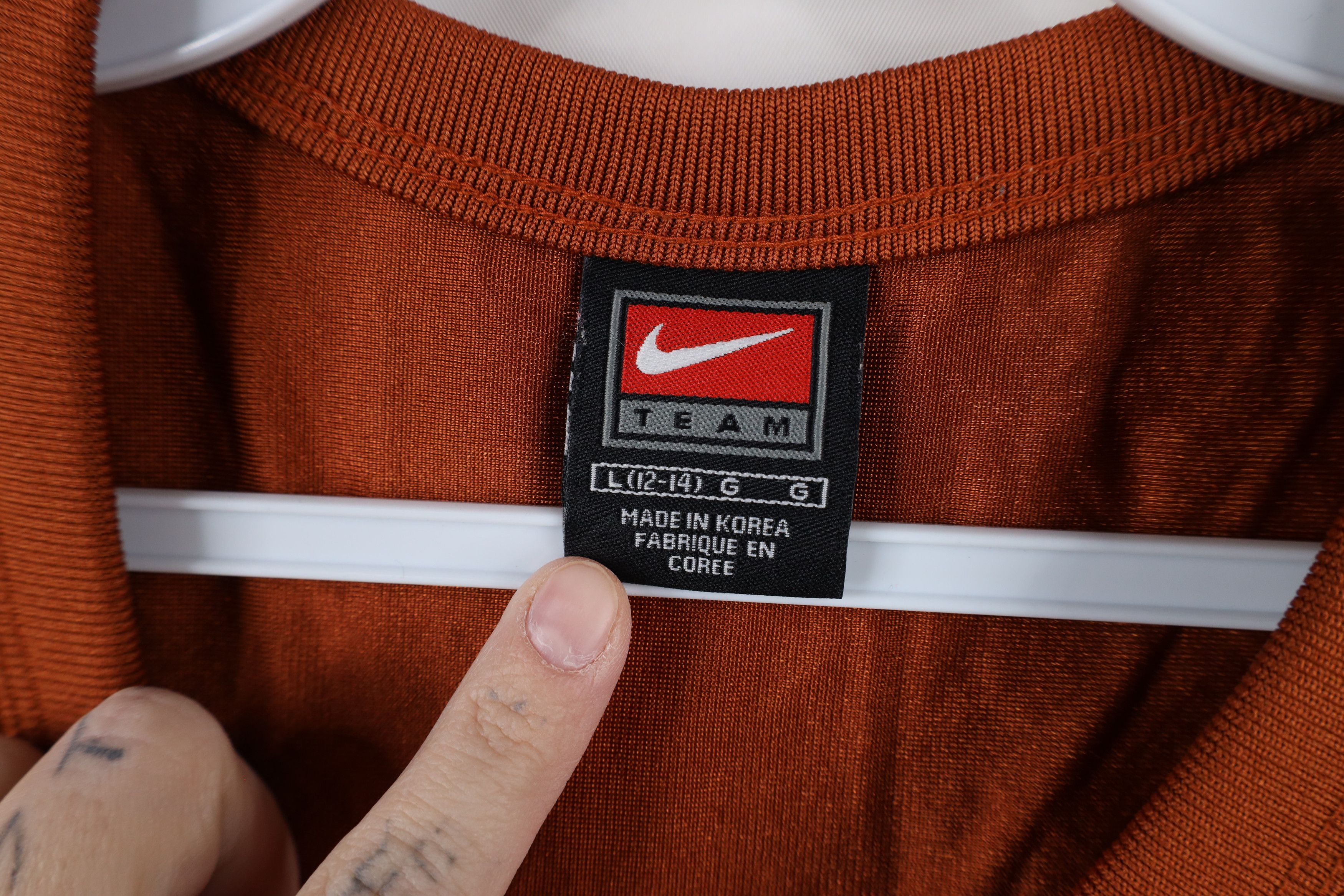 Nike × Vintage Vintage Y2K Nike University of Texas Football Jersey #10 Size L / US 10 / IT 46 - 10 Thumbnail