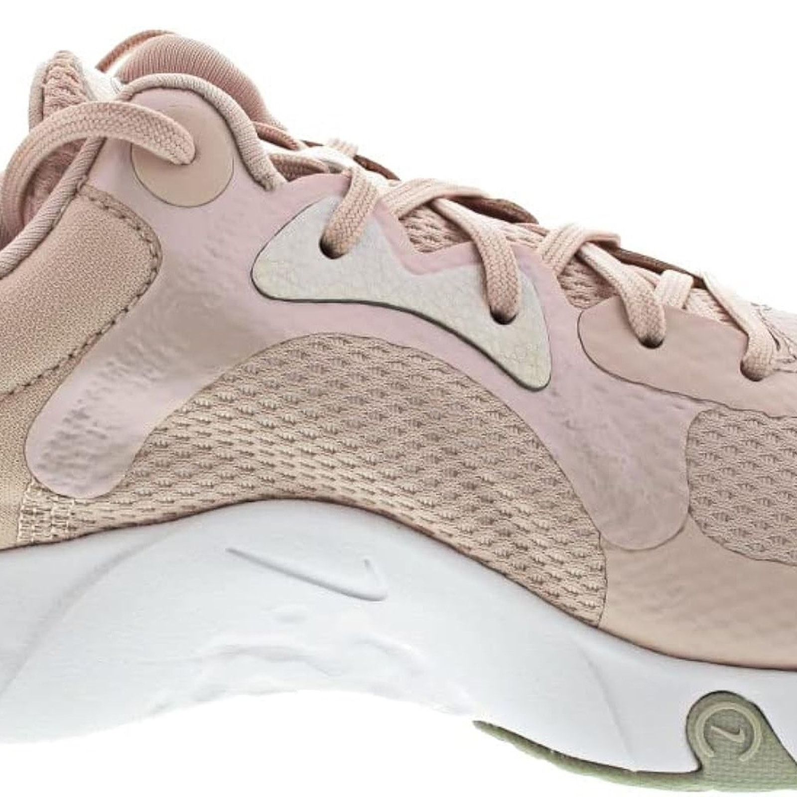 Nike Nike Pink Sneakers with Breathable Mesh and Sleek Design Size US 9.5 / IT 39.5 - 3 Thumbnail
