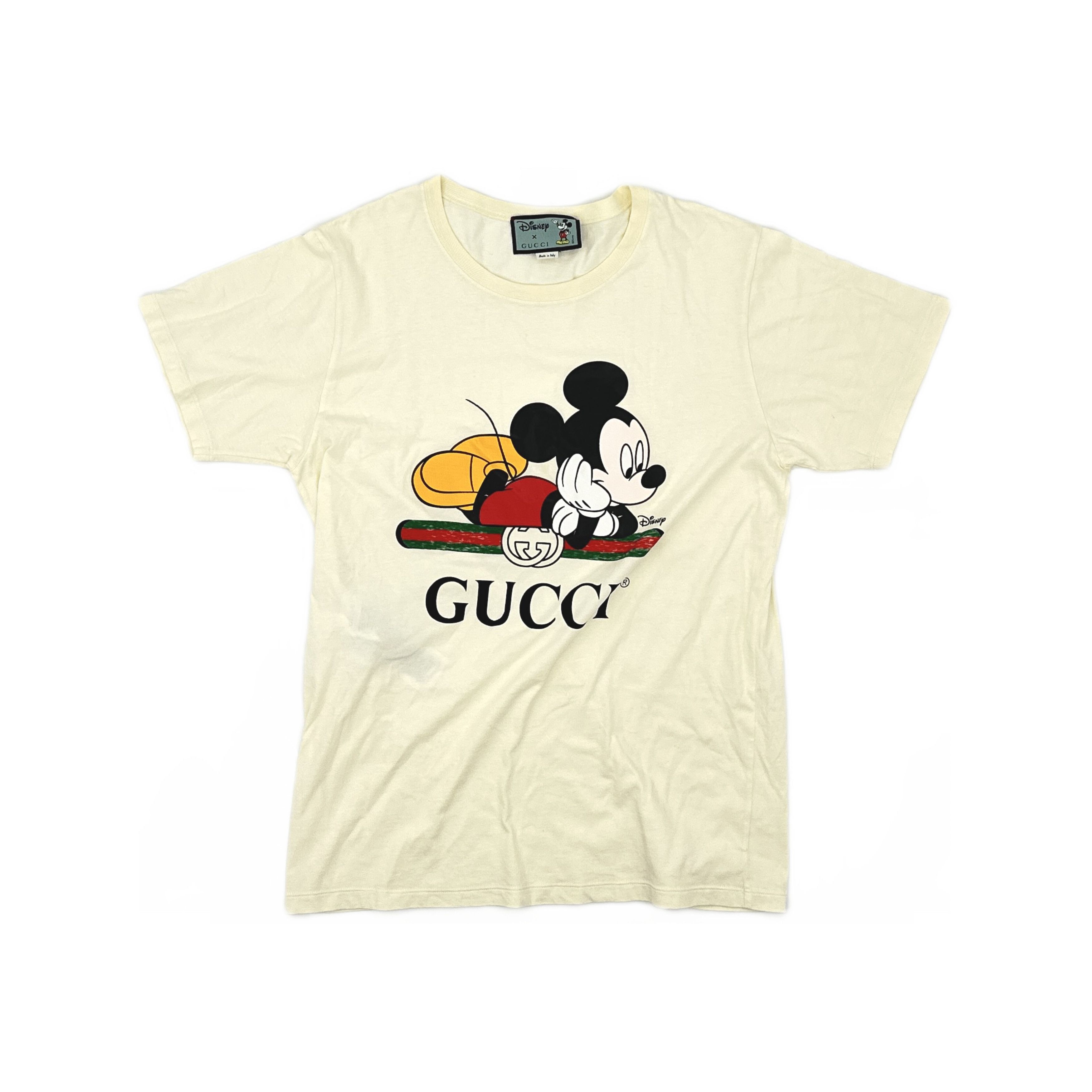 Gucci Gucci x Disney Mickey Mouse T-Shirt Size M Size M / US 6-8 / IT 42-44 - 1 Thumbnail