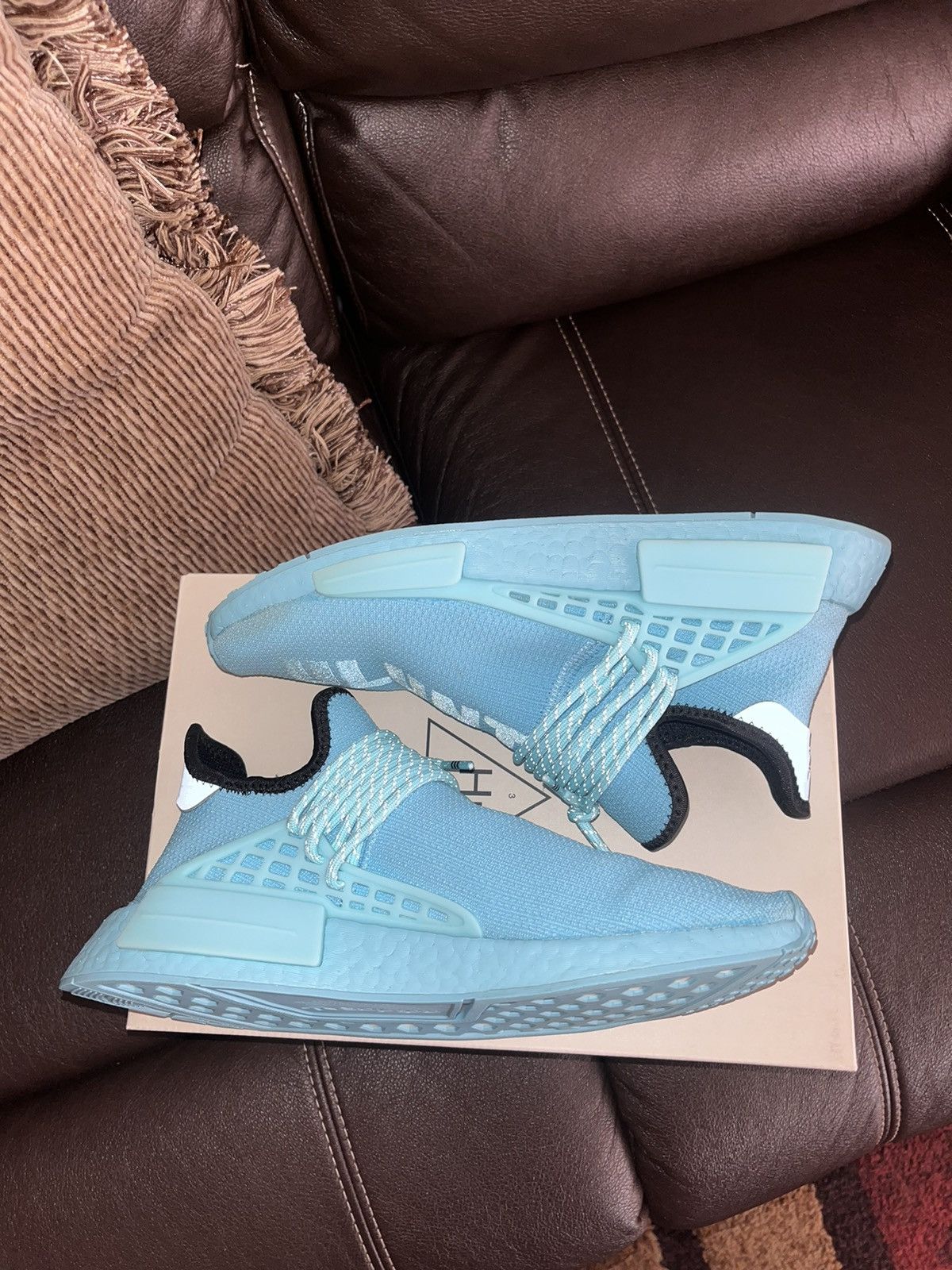 Adidas × Human Made NMD HUMAN MADE CLEAR AQUA - SEND OFFERS ‼️ Size US 9.5 / EU 42-43 - 3 Thumbnail