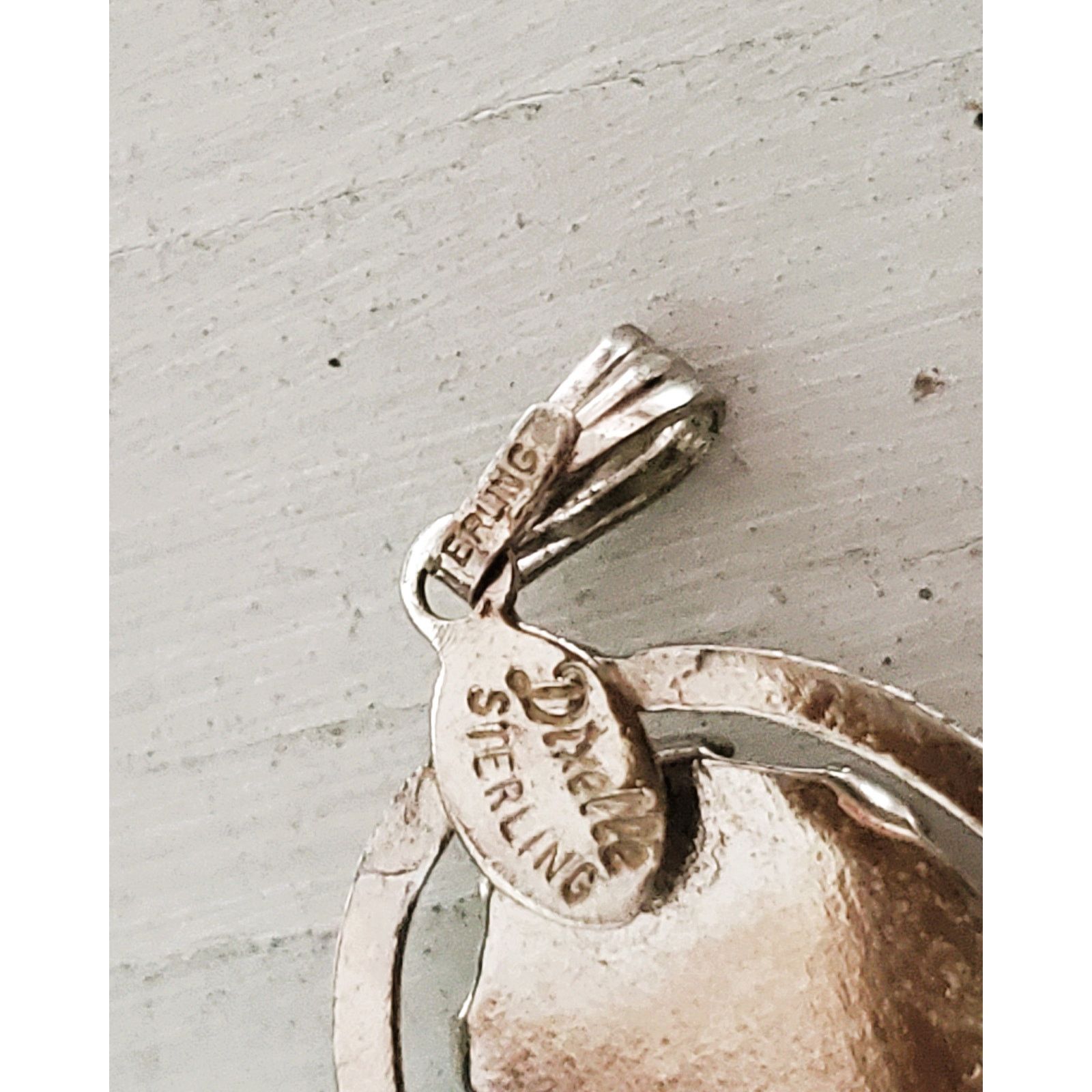 Other Vintage Dixelle MOP and Sterling Silver Cameo Pendant Size ONE SIZE - 4 Thumbnail