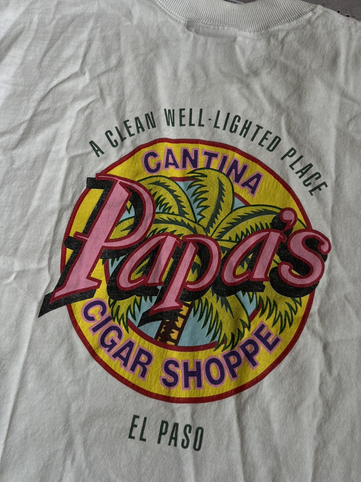 Other Rare Vintage T-Shirt Papais Papas White Size L Size US L / EU 52-54 / 3 - 12 Thumbnail