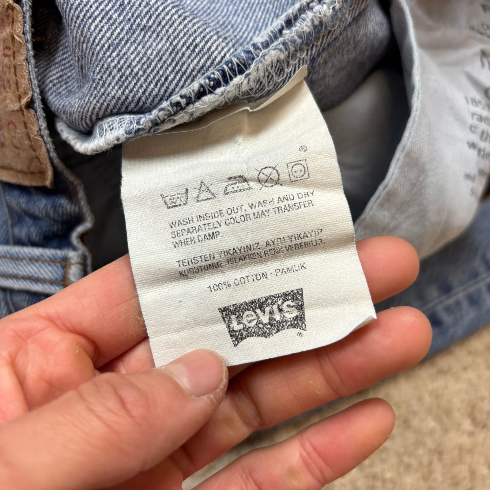 Levi's × Vintage Vintage 90s Levi's 517 Boot Cut Jeans 34x32 (Actual 32x31) Size US 32 / EU 48 - 12 Thumbnail