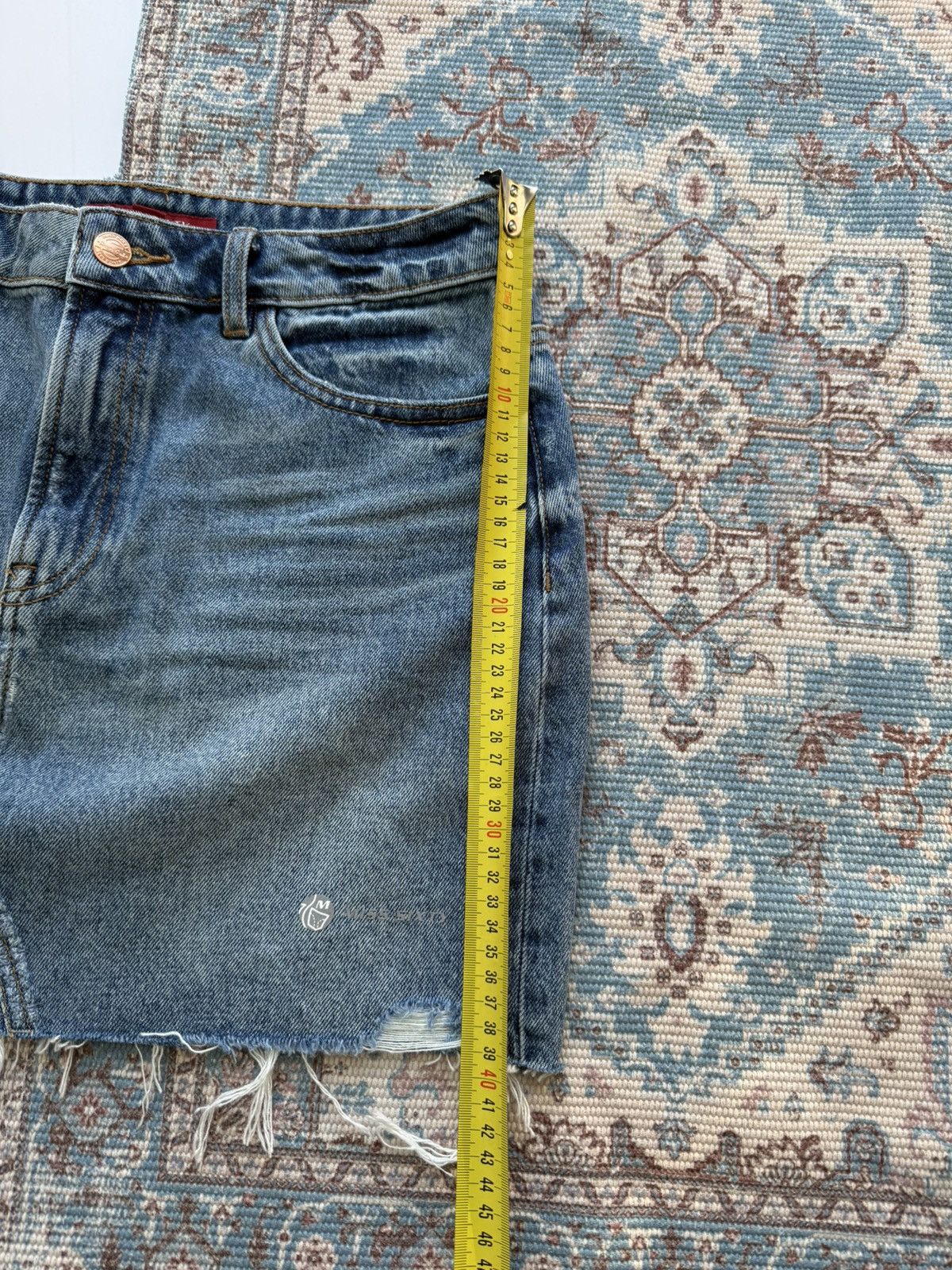 Miss Sixty Y2K Miss Sixty Denim Mini Skirt Size M Size 26" / US 2 / IT 38 - 10 Thumbnail