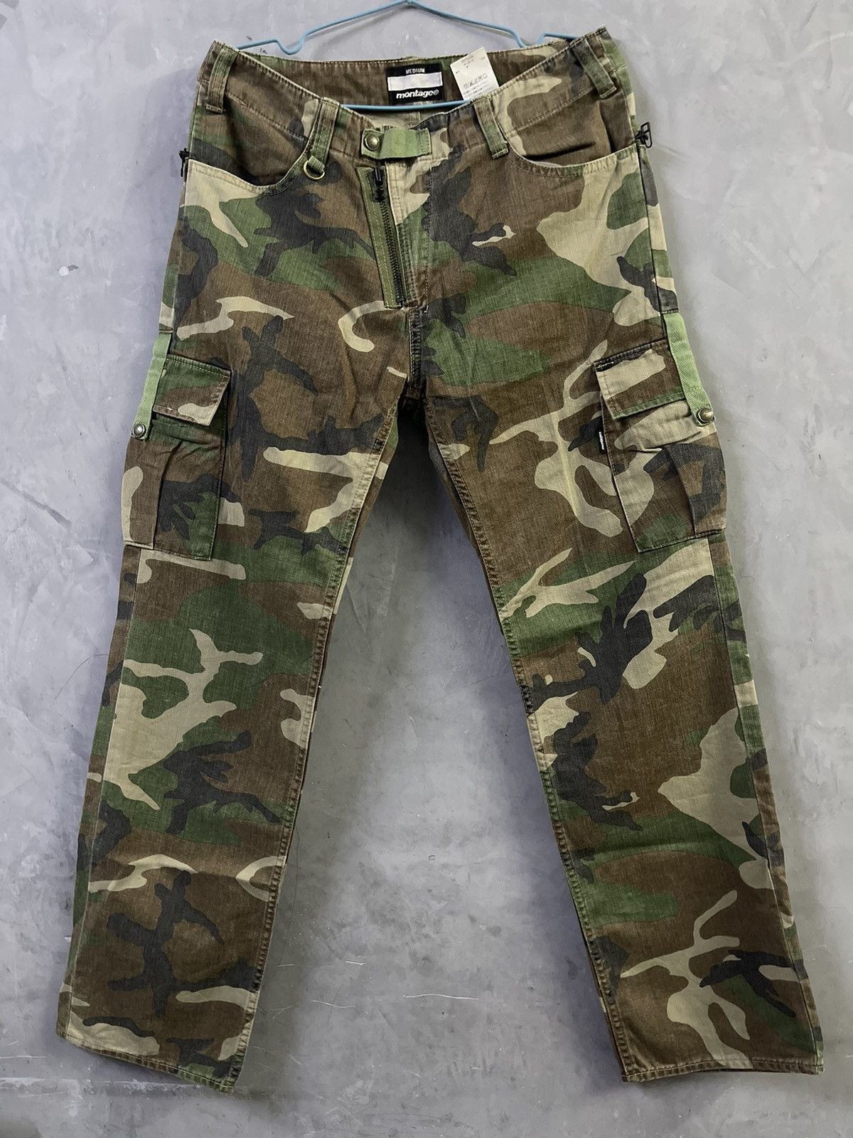 Montage Montage Japan - camouflage cargo pants Size US 31 - 1 Thumbnail