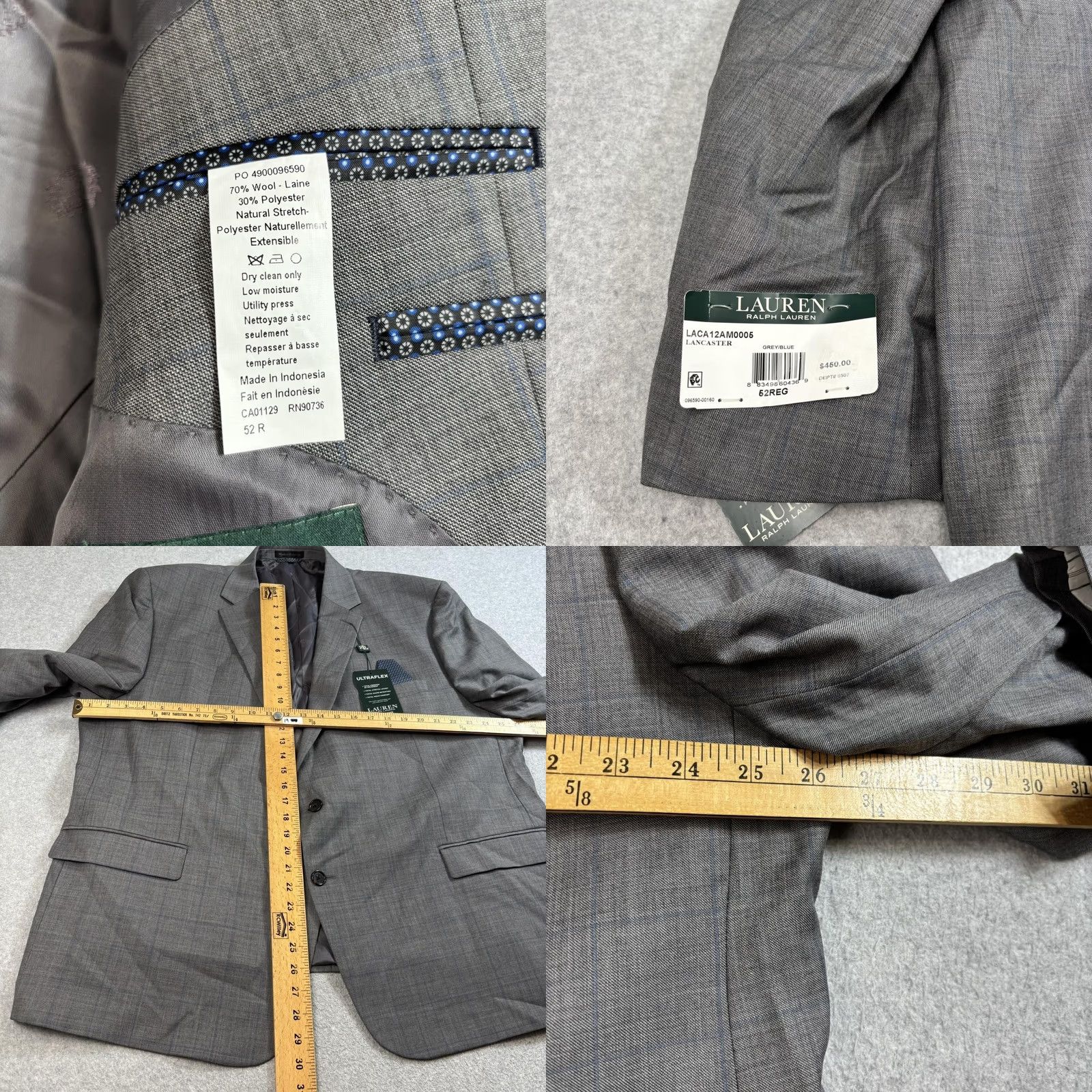 Ralph Lauren VINTAGE? not applicable. Size 52R - 8 Thumbnail