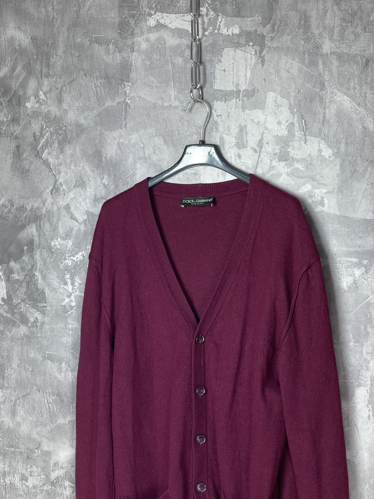 Dolce & Gabbana Dolce & Gabbana Wool Cardigan Knit Sweater Size US M / EU 48-50 / 2 - 7 Thumbnail
