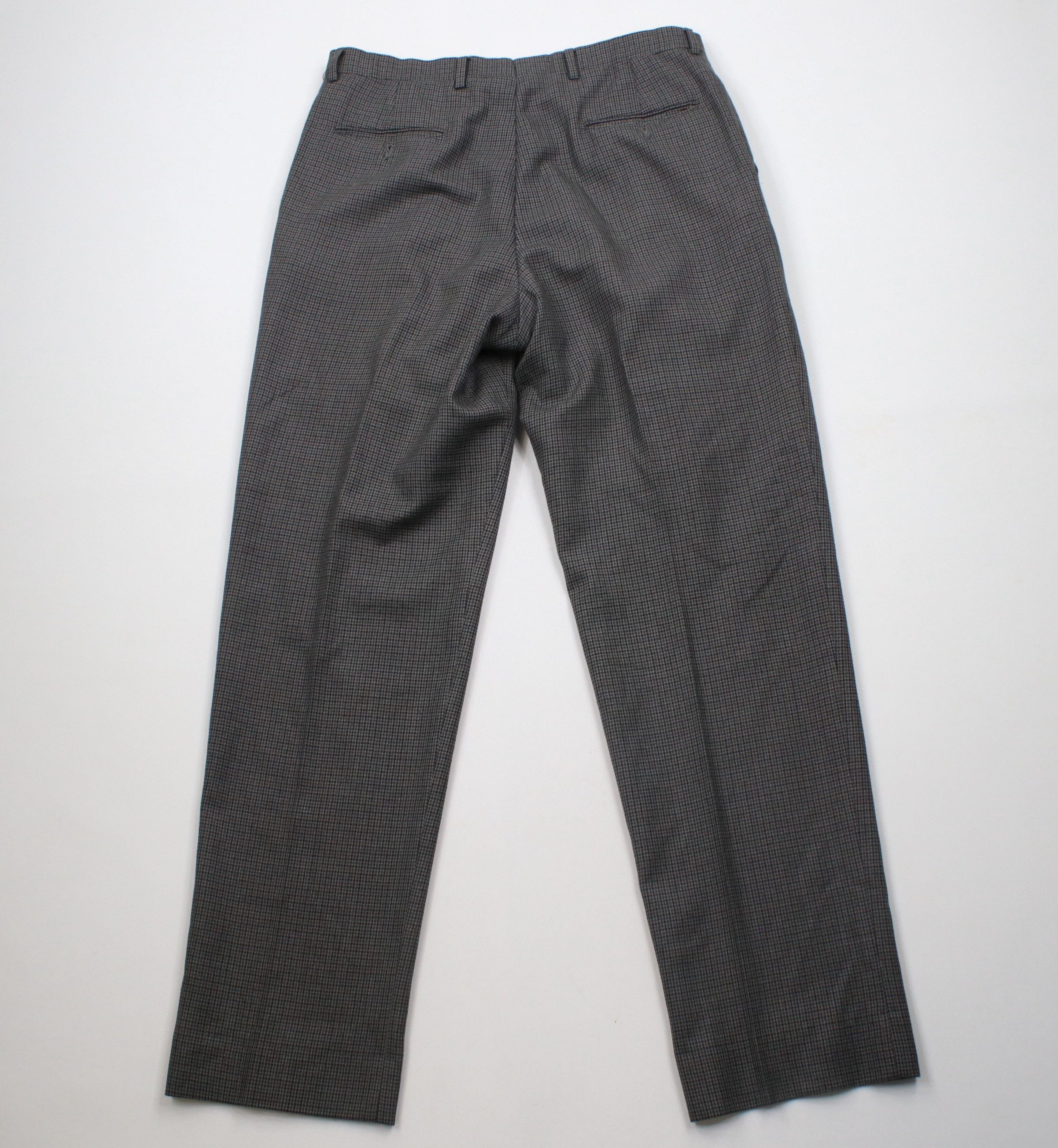 Vintage Vintage 90s Streetwear Wide Leg Chino Pants Houndstooth USA Size US 36 / EU 52 - 11 Thumbnail