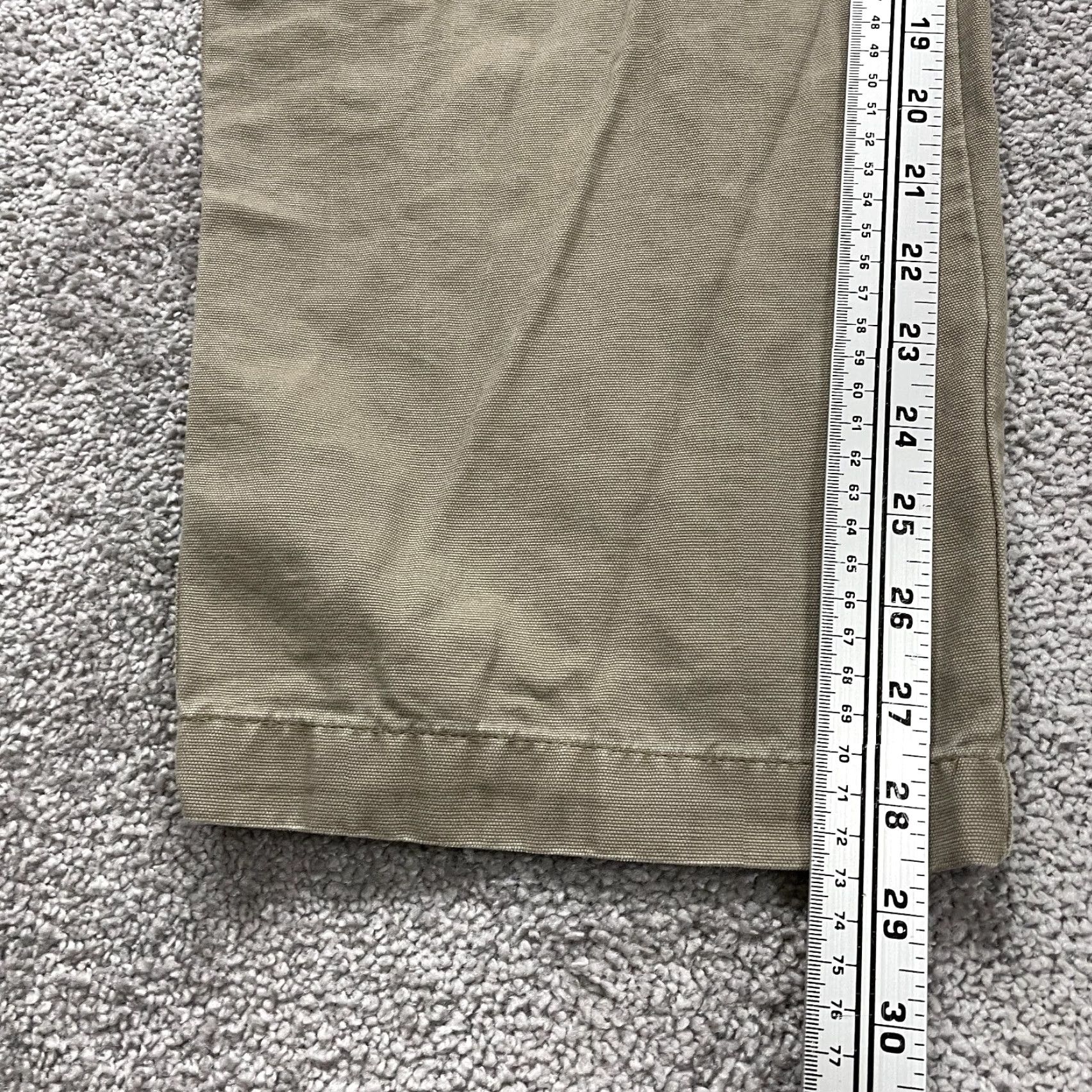 Vintage Columbia Pants Men 36 Beige Cotton Flat Front Straight Inseam 29 Mens Size US 36 / EU 52 - 6 Thumbnail