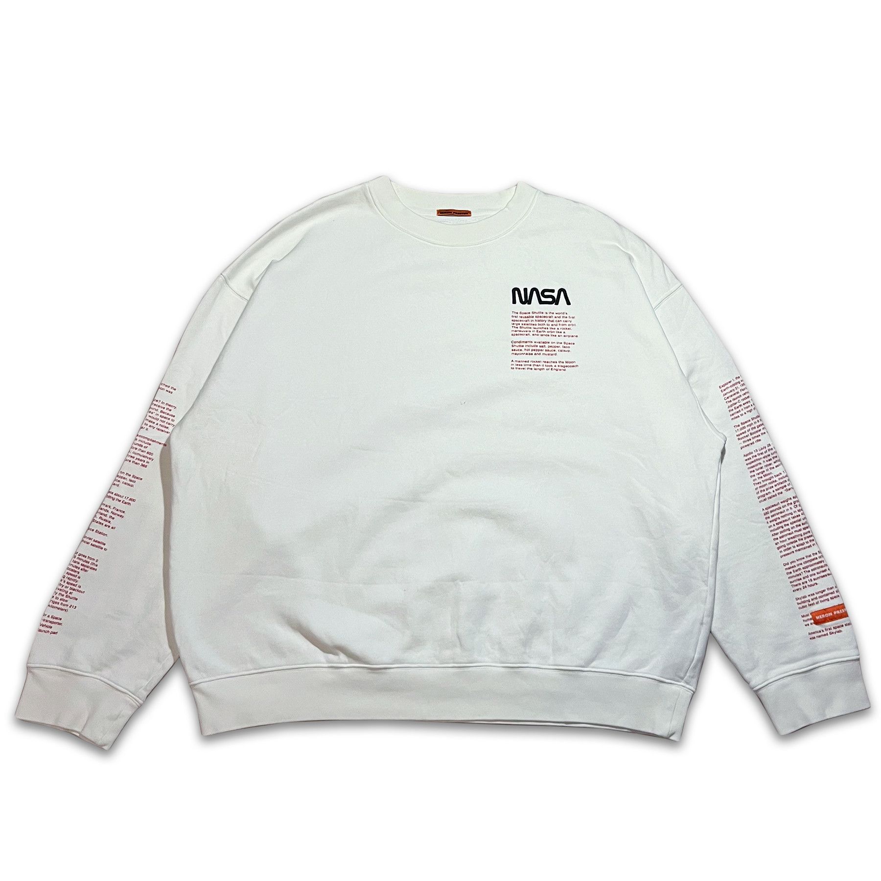 Heron Preston Heron Preston NASA Oversized Baggy Sweatshirt • XL size Size US XL / EU 56 / 4 - 2 Thumbnail