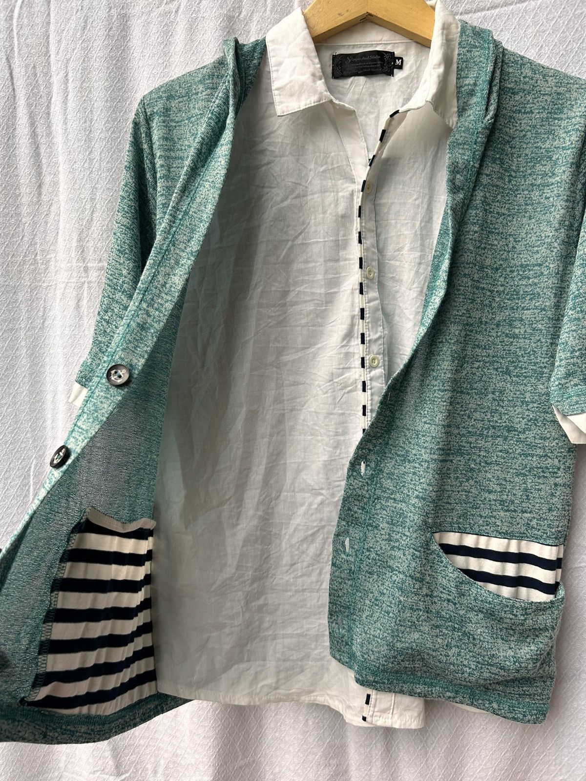 Hysteric Glamour × If Six Was Nine × Japanese Brand Double layers japanese slippin and slidin shirt Size US M / EU 48-50 / 2 - 5 Thumbnail