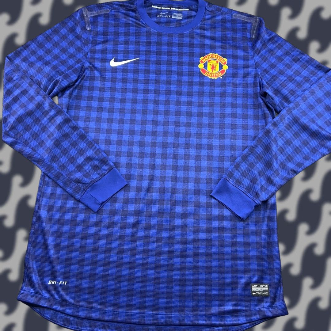 Nike Nike Manchester United Jersey Mens XL Blue Football T-Shirt Athletic Activewear Size US XL / EU 56 / 4 - 1 Thumbnail