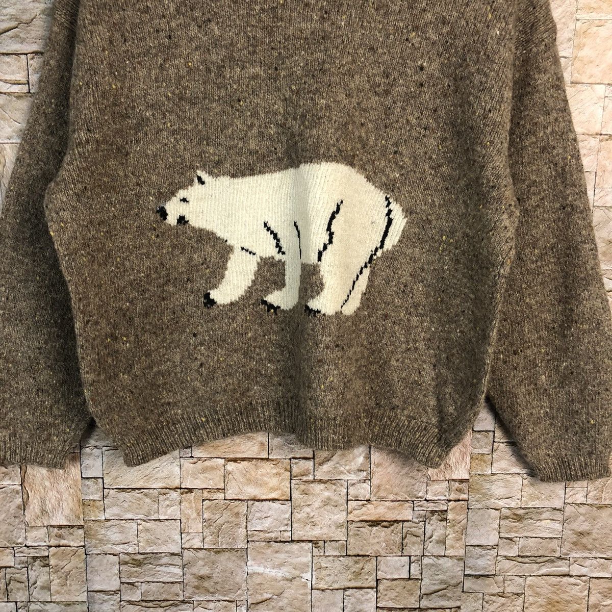 Avenue Avenue Foch Brown bear Knitwear mohair #A915 Size S / US 4 / IT 40 - 6 Thumbnail