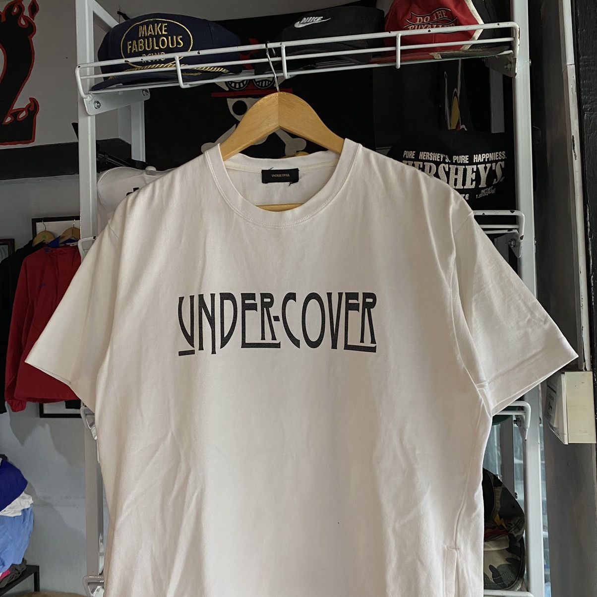 Undercover × Vintage VINTAGE RARE‼️Undercover Rock Logo W/Side Pocket Like New Tee Size US L / EU 52-54 / 3 - 3 Thumbnail