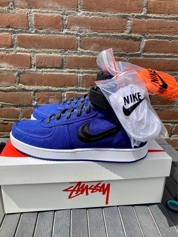 Nike × Stussy Vandal hi canvas US 9 new ds hemp stussy Size US 9 / EU 42 - 2 Thumbnail