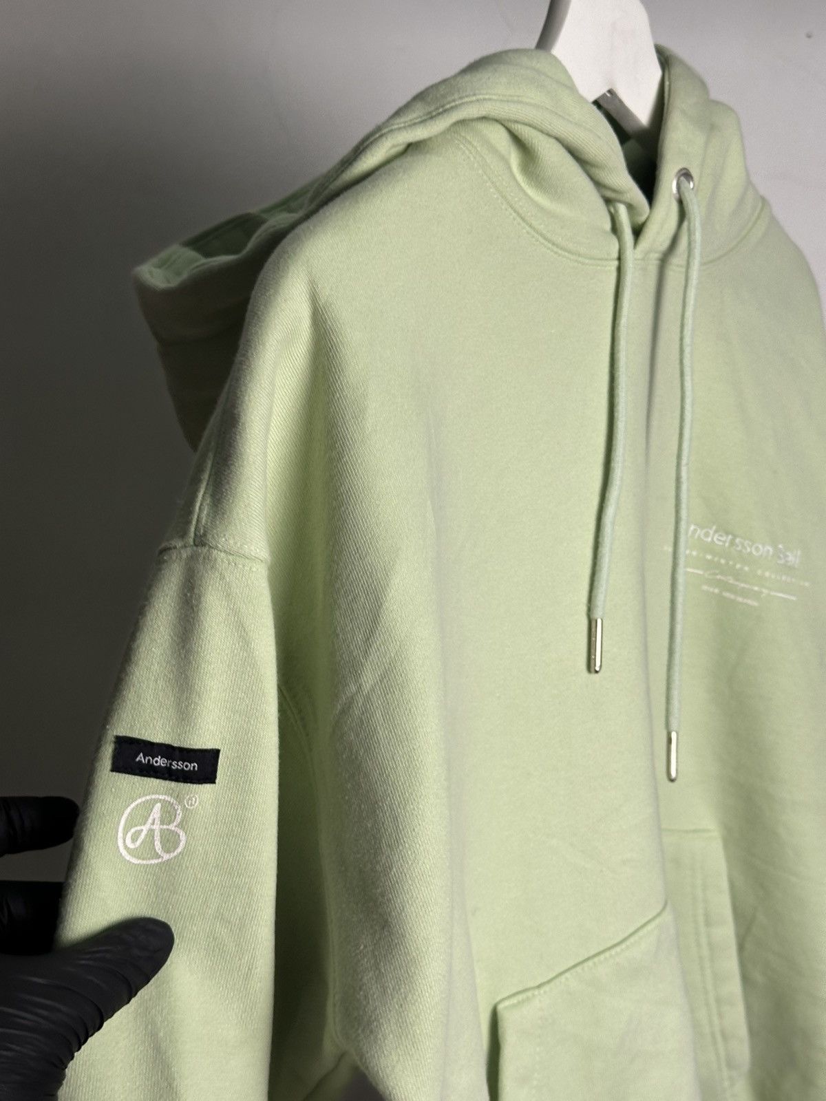 Andersson Bell Andersson Bell AW18 Mint Green Pullover Hoodie Size US M / EU 48-50 / 2 - 6 Thumbnail