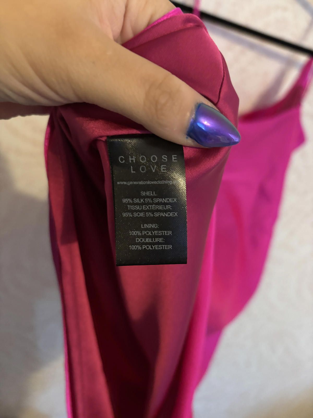 Other GENERATION LOVE Satin Pink Silk Dress with Spaghetti Straps Size S / US 4 / IT 40 - 7 Thumbnail